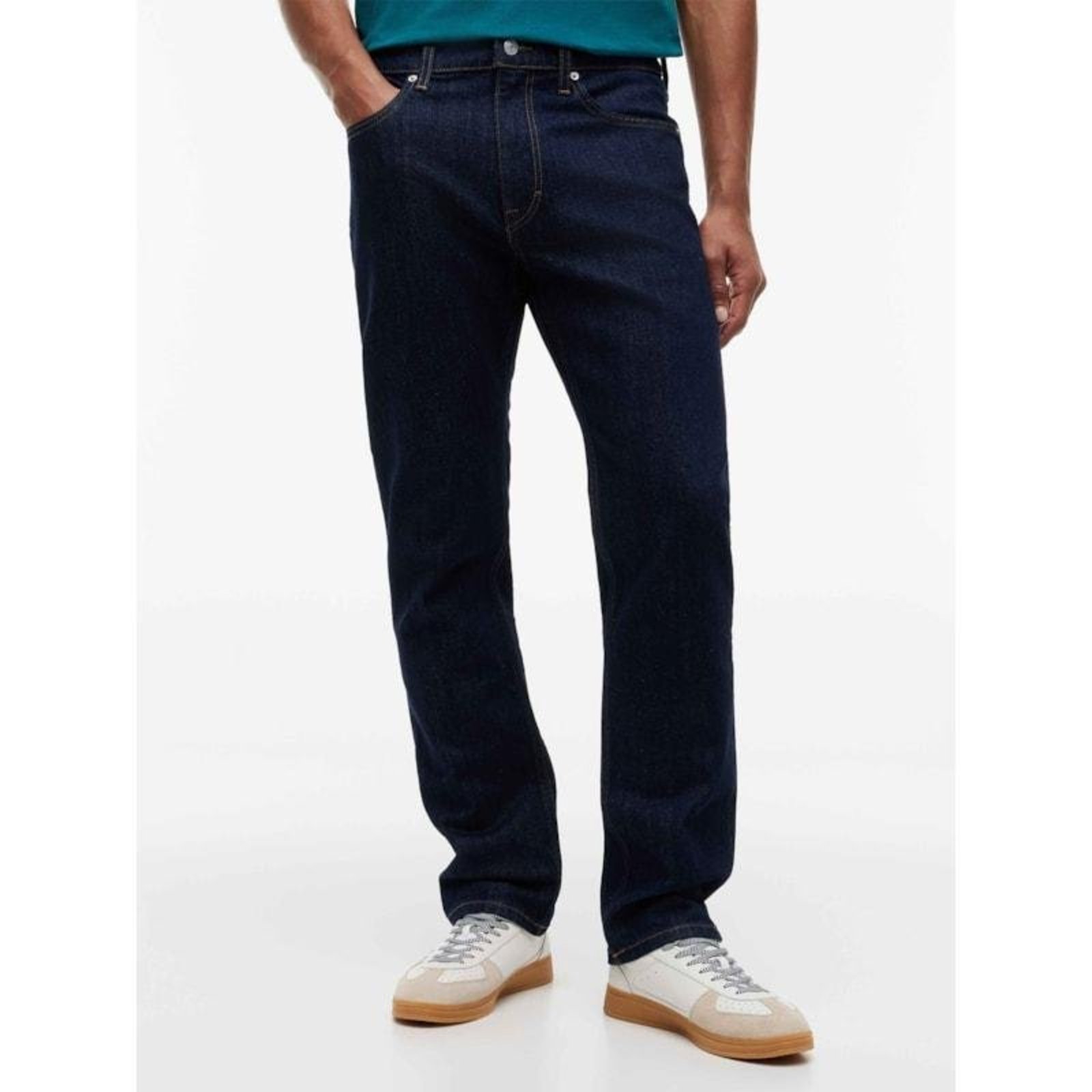 Calça Jeans Ryan Slim Perna Reta Azul