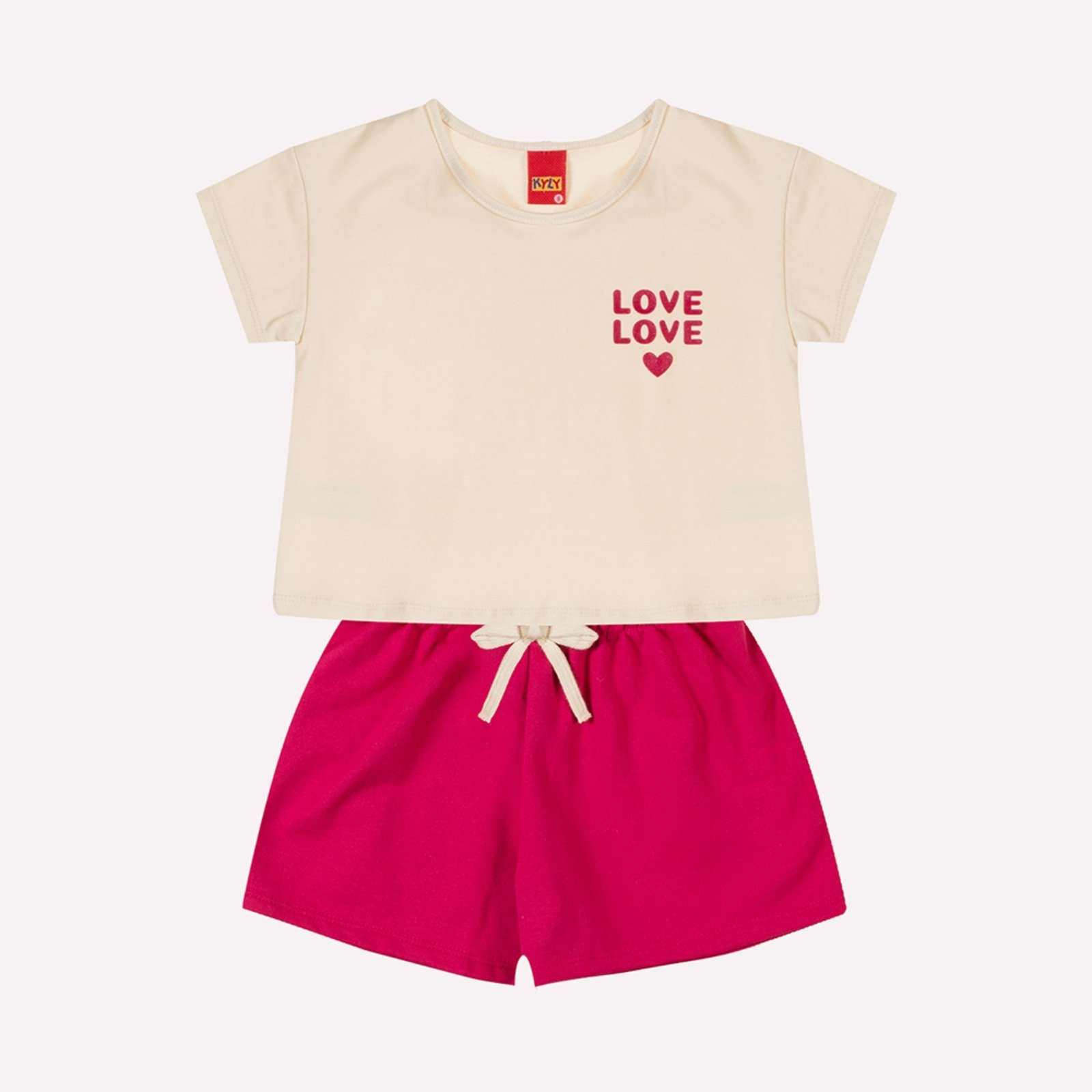 Infantil – Conjunto Menina Lettering Kyly