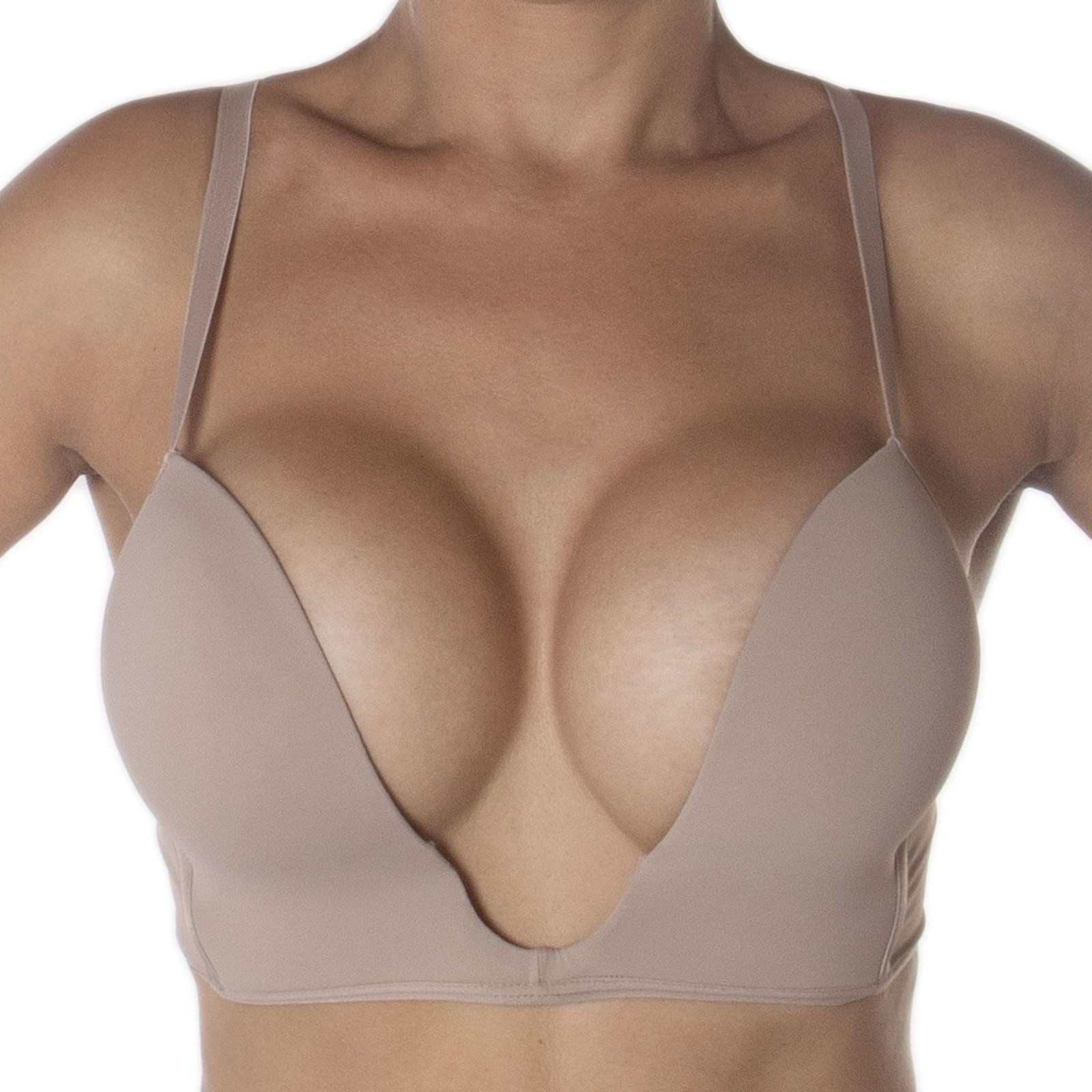 Sutiã push up efeito silicone decote profundo Nayane Rodrigues