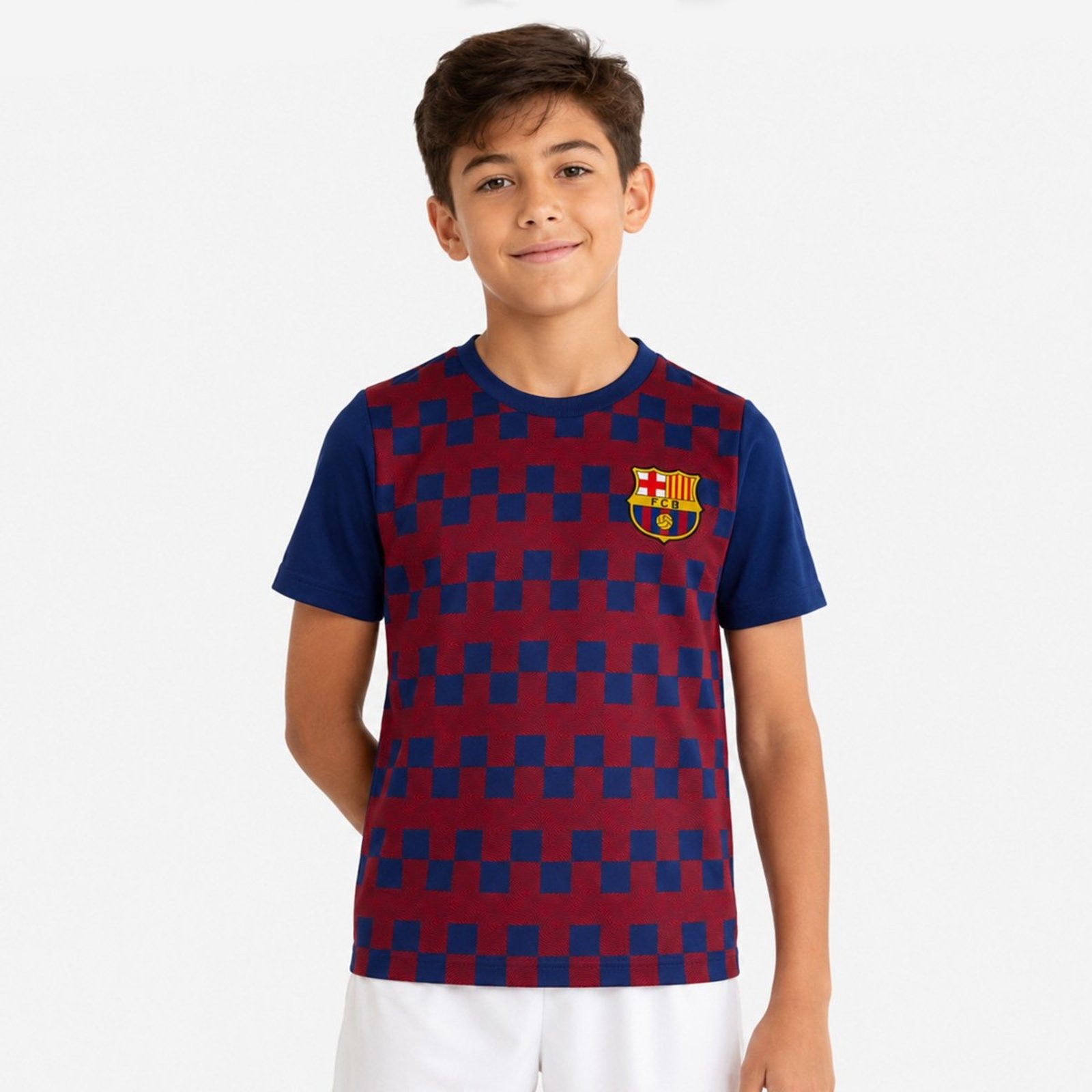 Camisa Barcelona Dominant Juvenil Azul