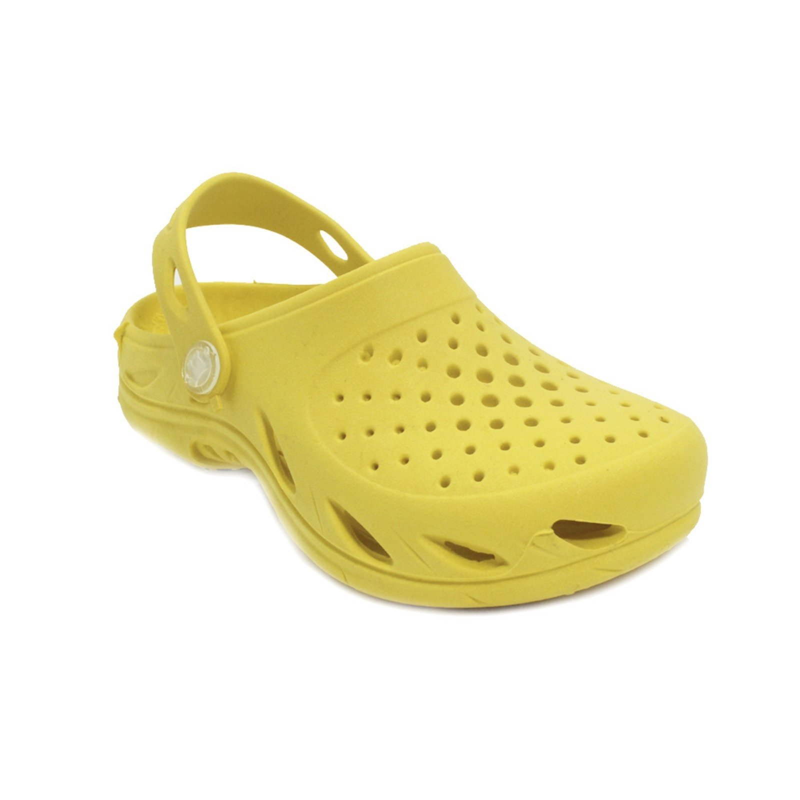 Infantil – Babuche Sandália Plugt Eco K Liso Amarelo Queimado Calce Facil Escolar