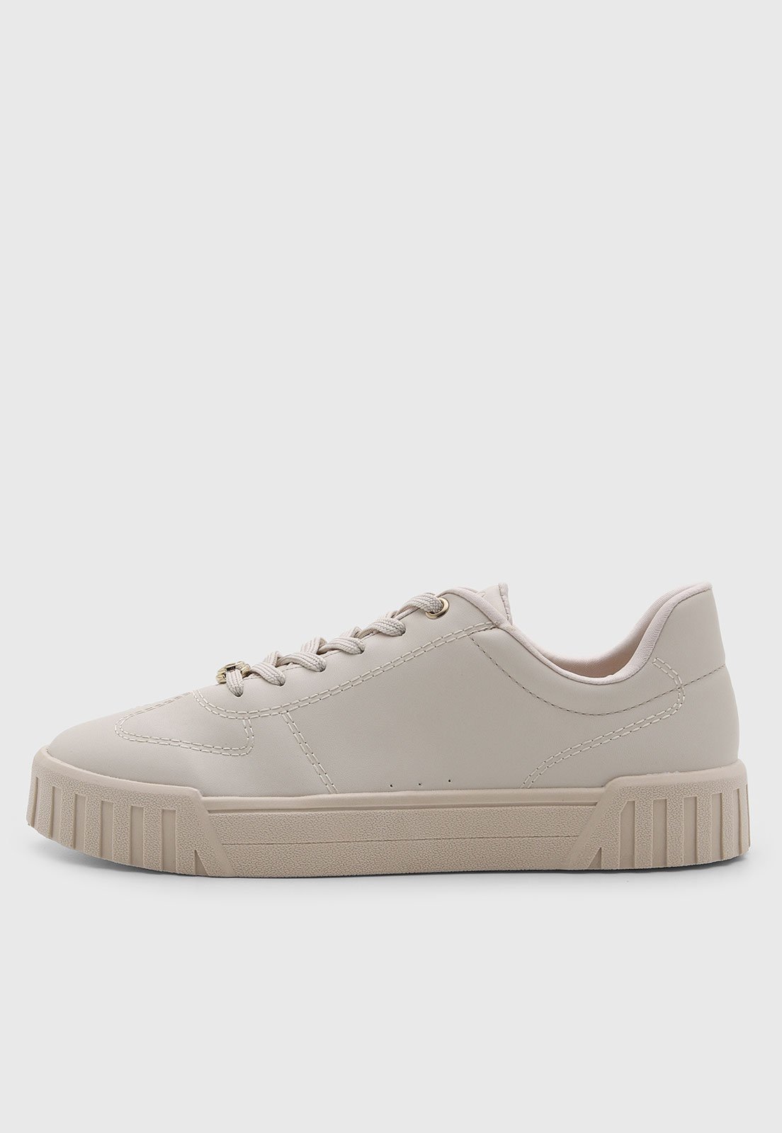 Tênis Feminino VIA UNO Cano Baixo Branco