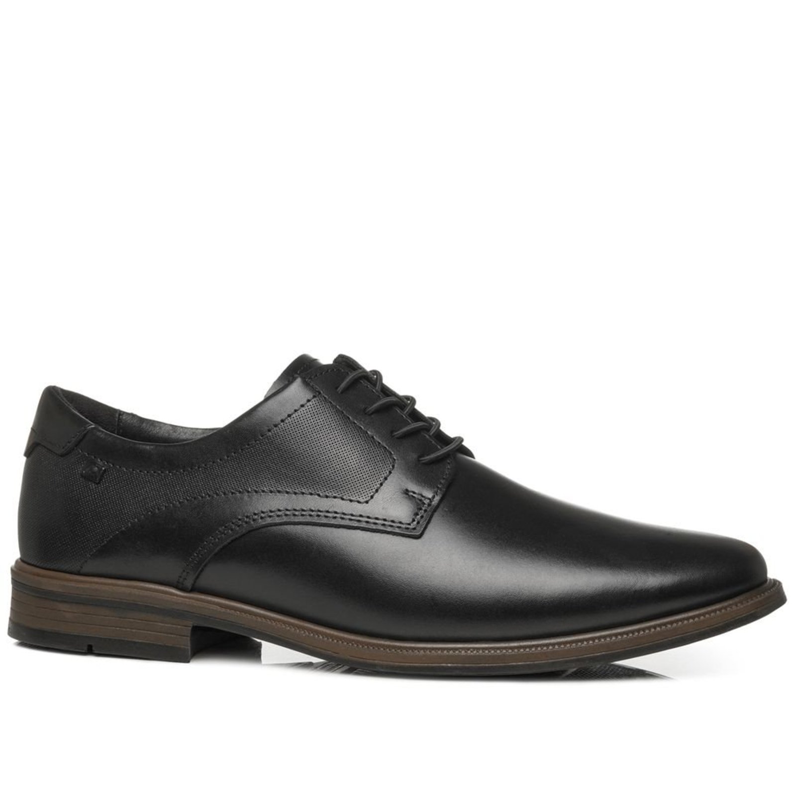Sapato Social Pegada Masculino em Couro Preto 126352-01 Sapato Social Pegada Masculino em Couro Preto 126352-01 44