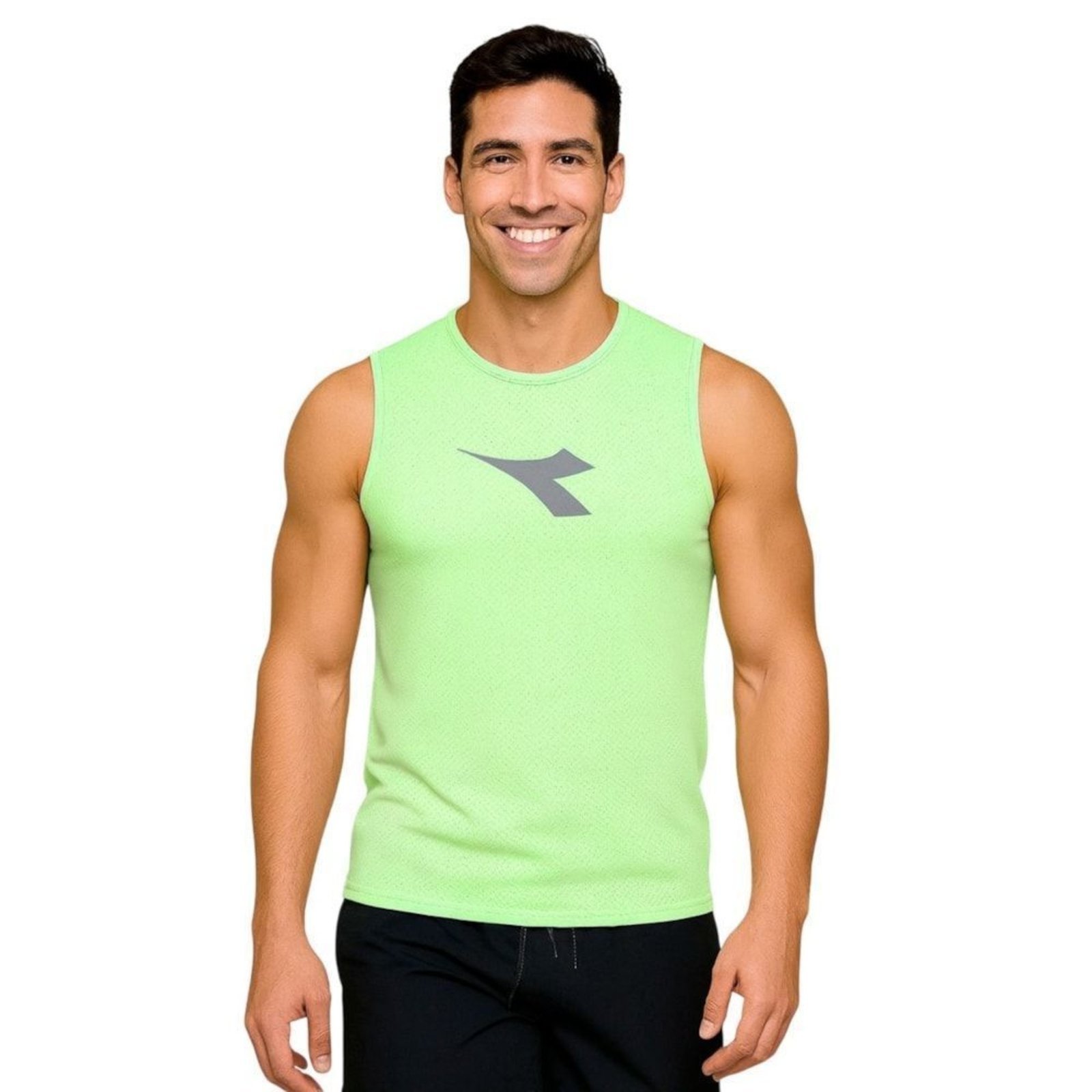 Regata Machão Diadora Big Logo Masculina - Verde - diadora