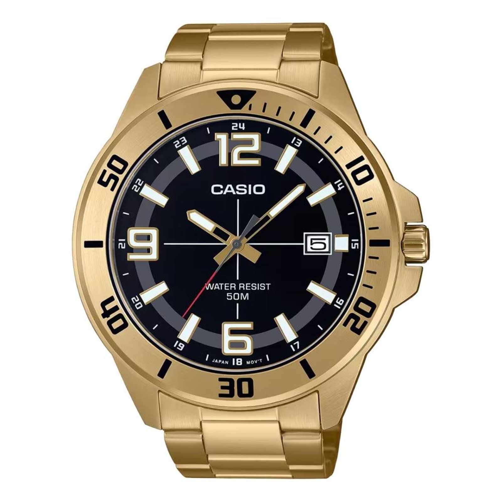 Relógio Casio Collect MTC-100G-1BVDF Dourado