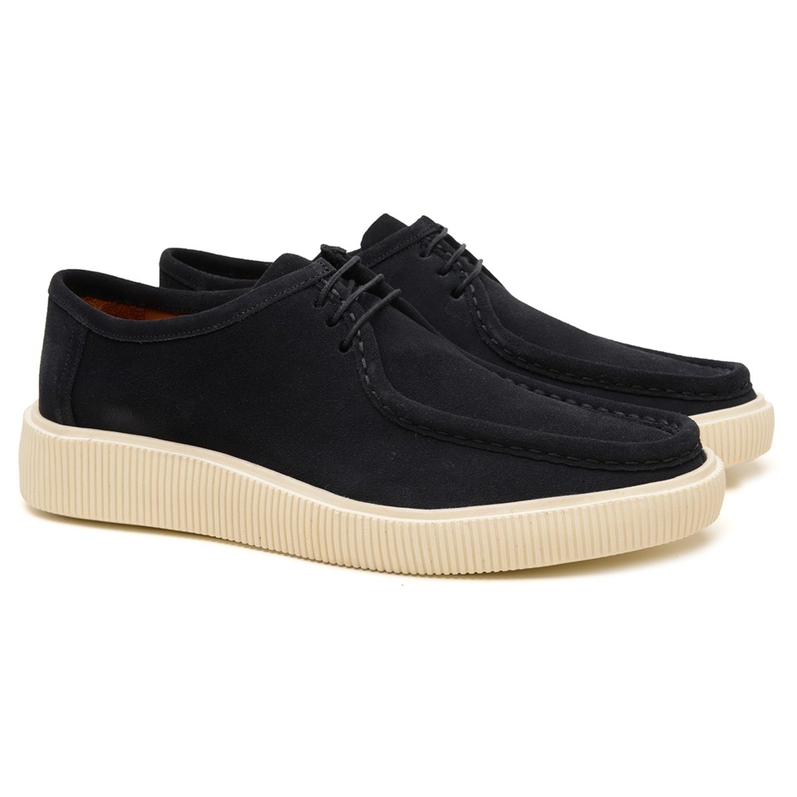 Sapato Masculino Casual Veritimo Em Couro Derby Brogue Amarrar Conforto Tendência Azul Marinho