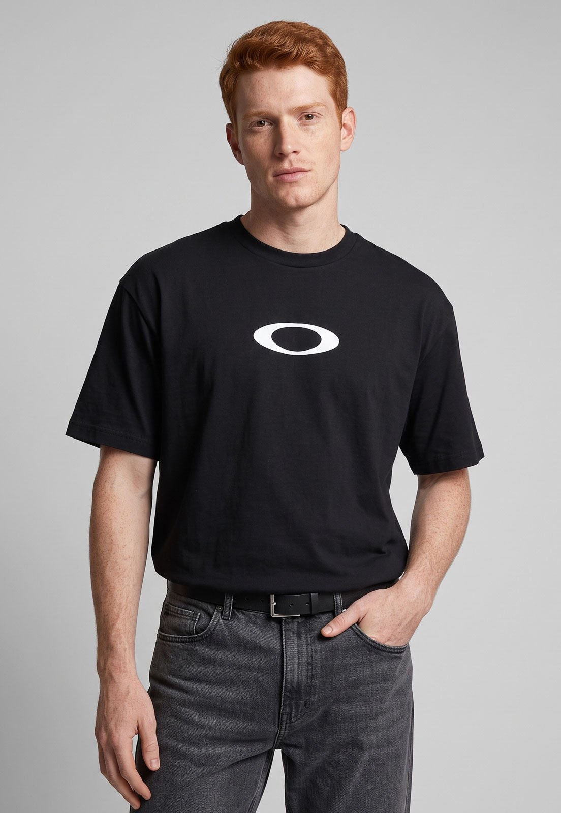 Camiseta Masculina Mod Oakley Ellipse FL Preta