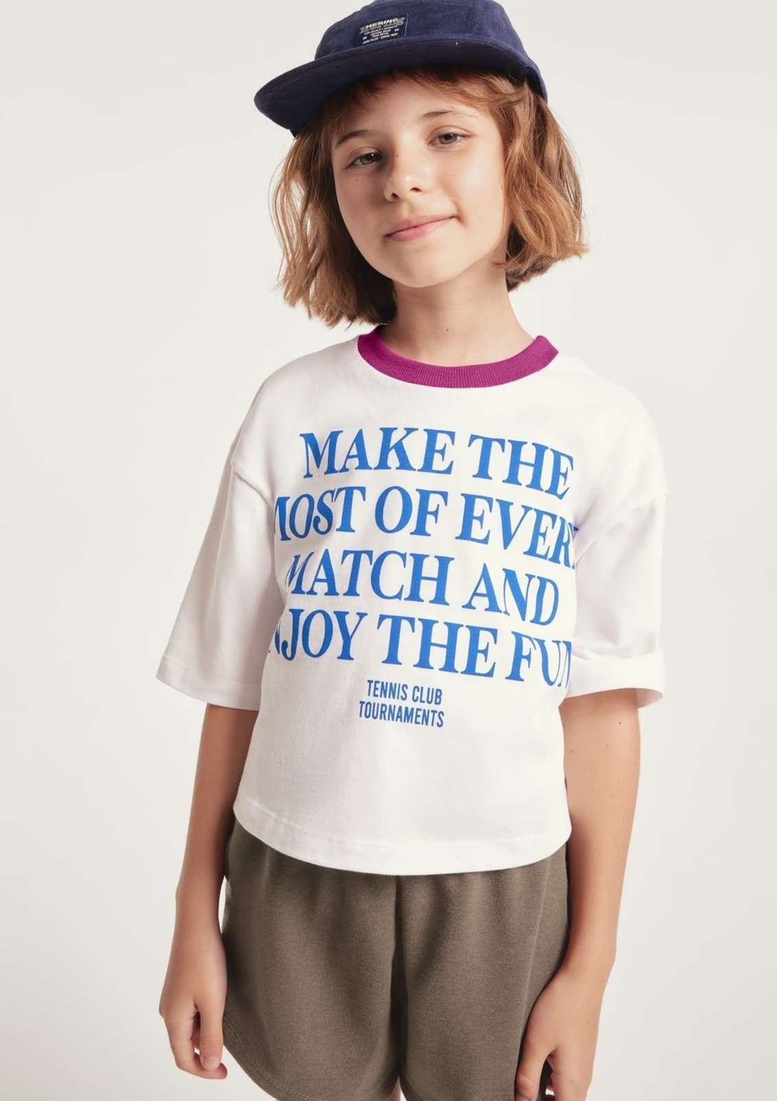 Vista 2 Infantil - Conjunto Menina Estampado Runner Hering Hering Kids branco Hering Kids branco