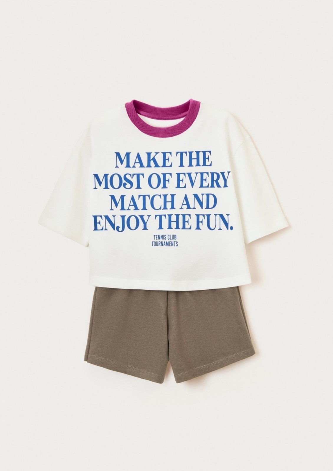 Vista 3 Infantil - Conjunto Menina Estampado Runner Hering Hering Kids branco Hering Kids branco