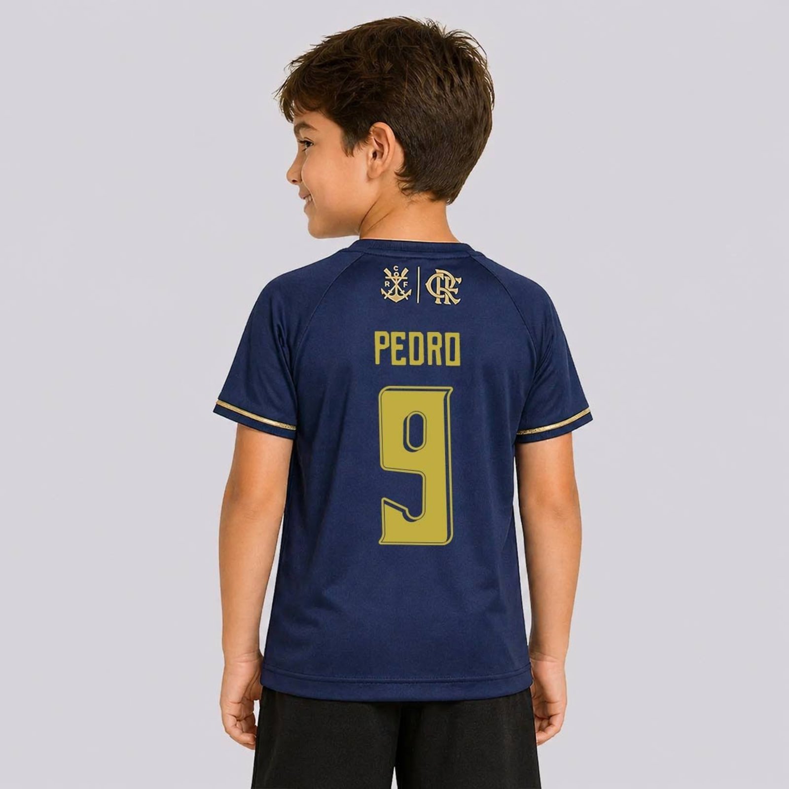 Camisa Flamengo Frequência Marinho 9 Pedro