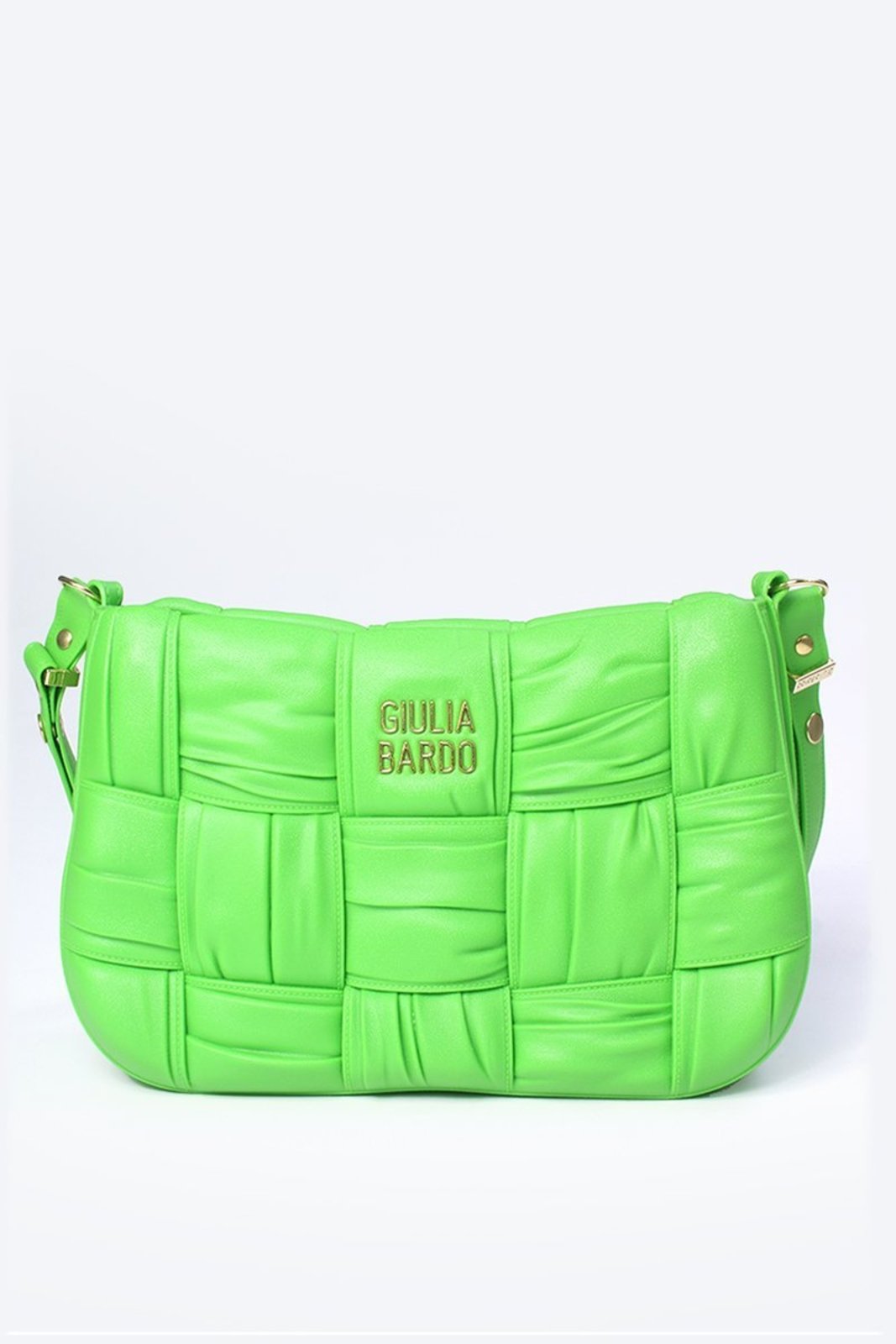 Bolsa Tiracolo Luiza Matelassê Giulia Bardo Verde
