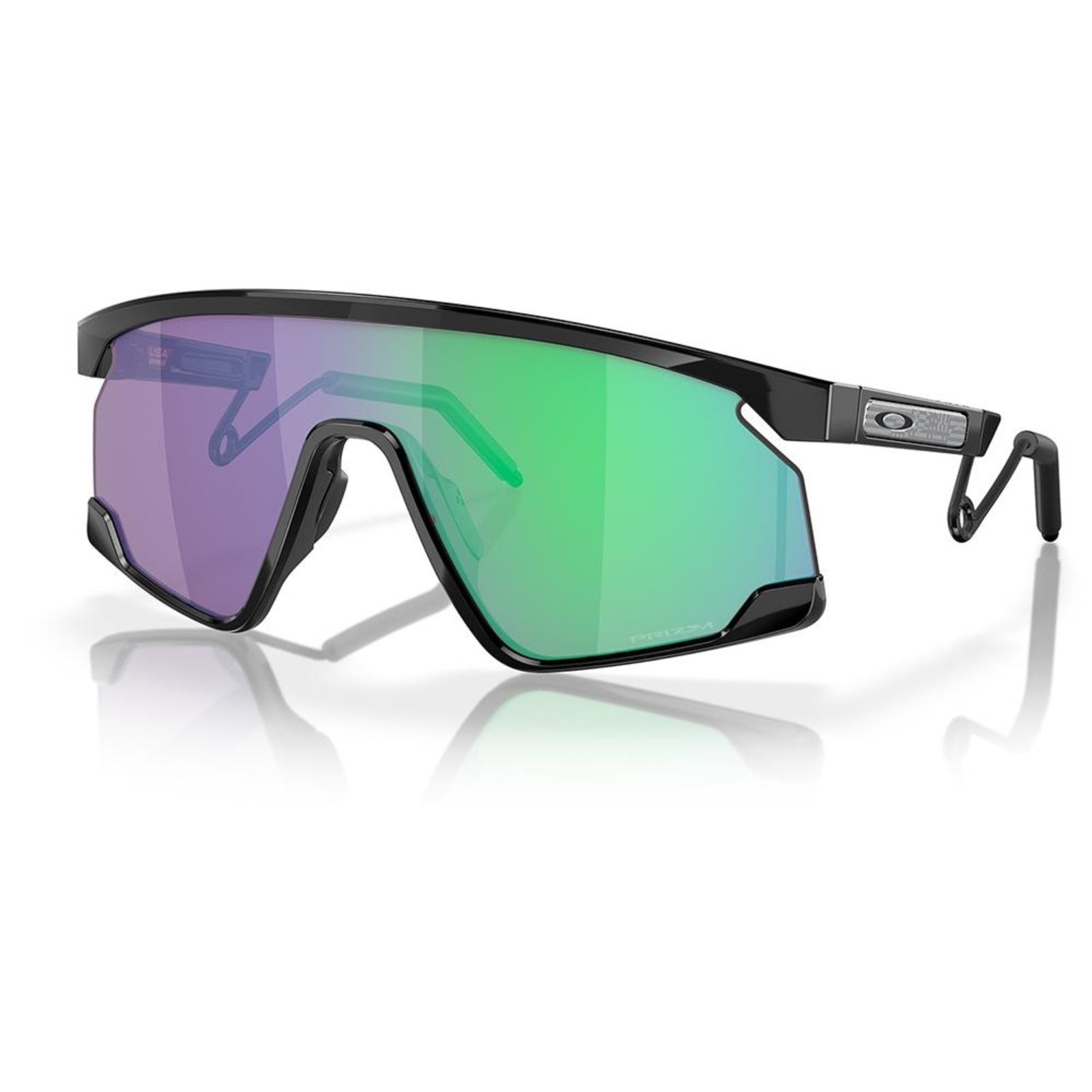 Vista 2 Óculos de Sol Oakley BXTR Metal Metal Black Prizm Jade preto black Oakley preto black