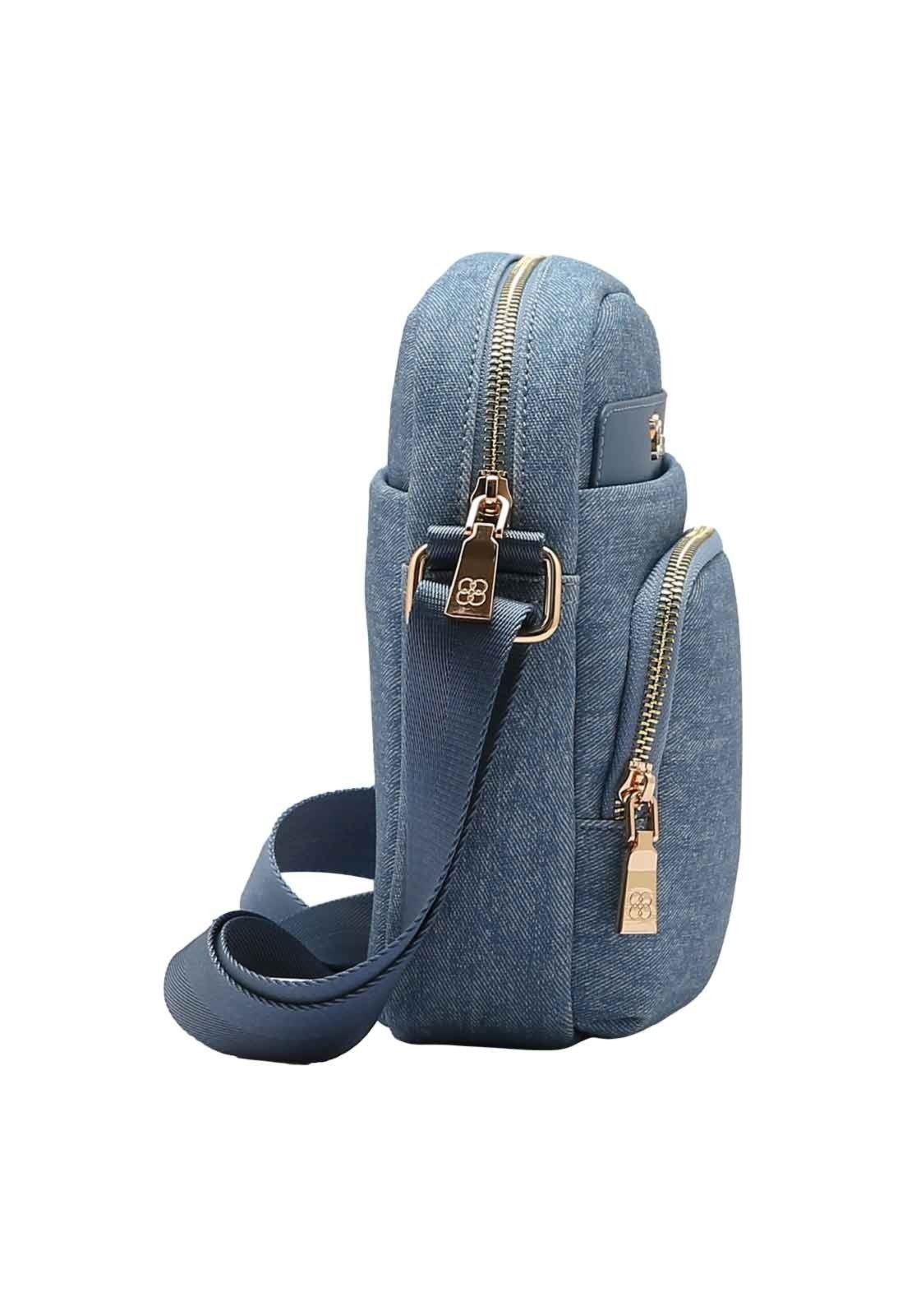 Vista 3 Bolsa Feminina Chenson Original Sport Cool Transversal 3485109 azul Chenson azul