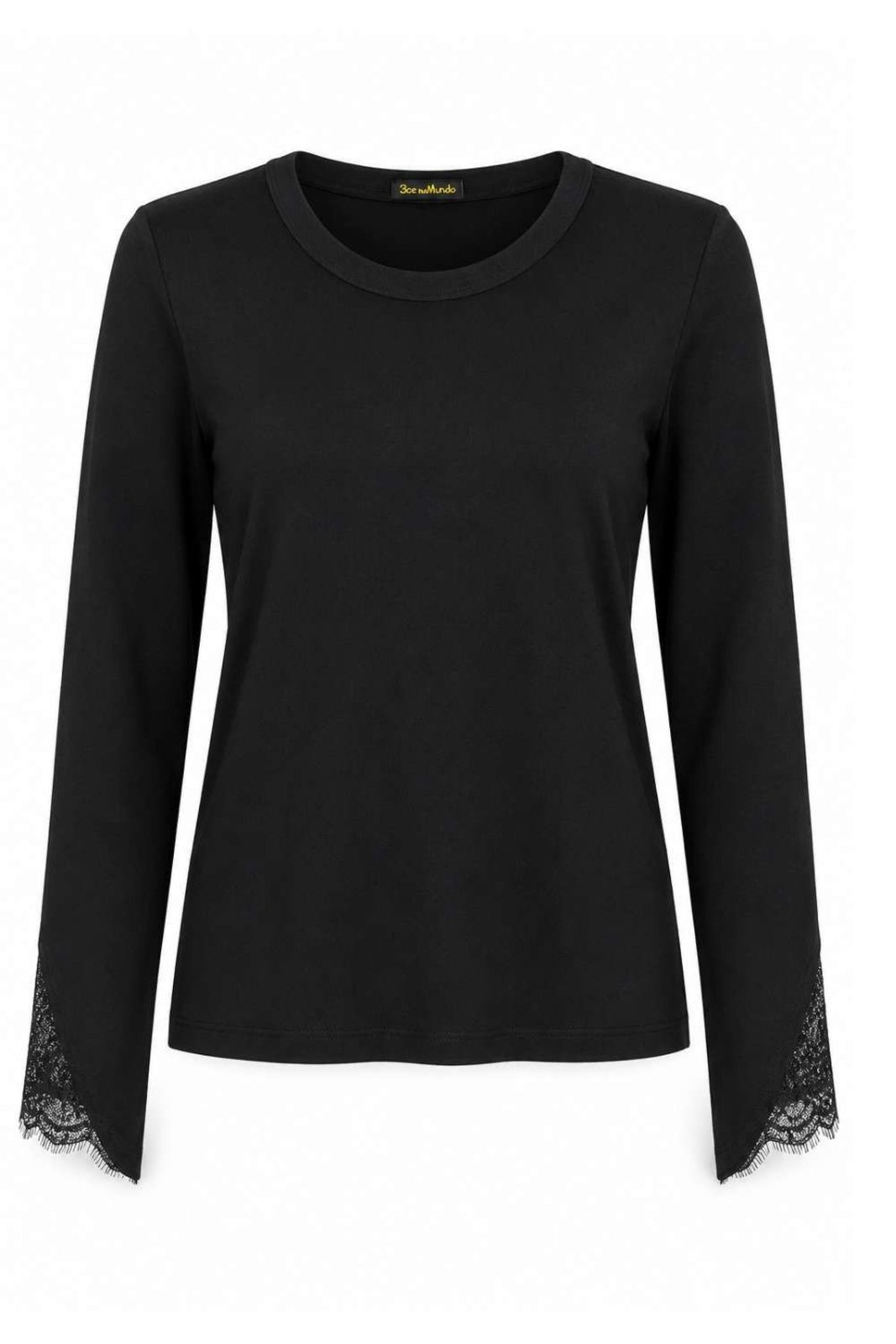 Blusa Vanibele Malha Preto