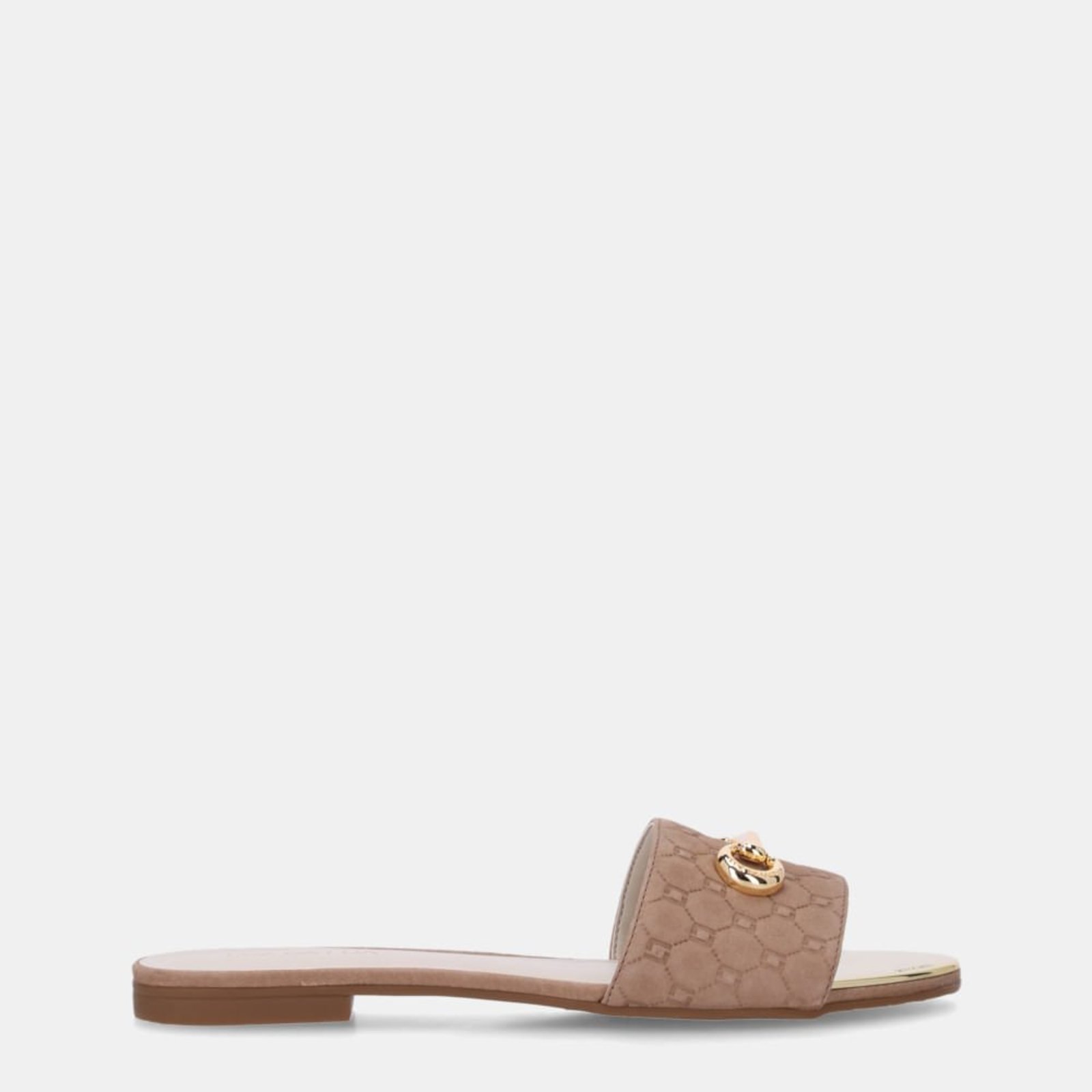 Chinelo Couro Bison Ginger - 53120055 Luz da Lua