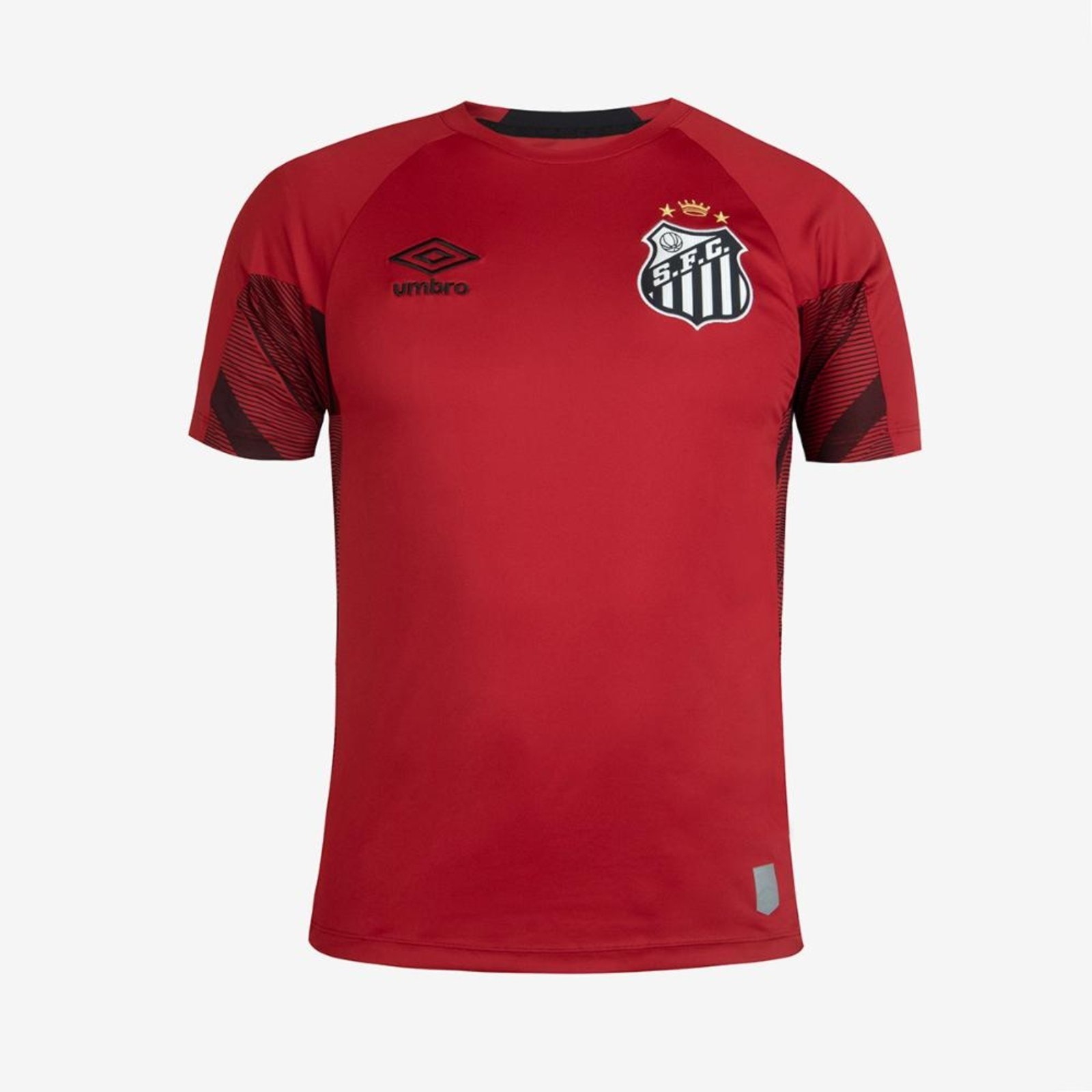 Camisa Mc Goleiro Masculina Umbro Santos Of. 2025 Incolor