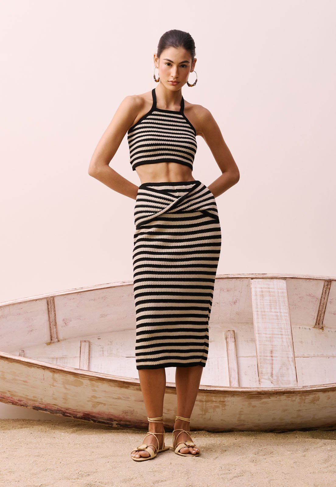 Saia Listrada Tricot
