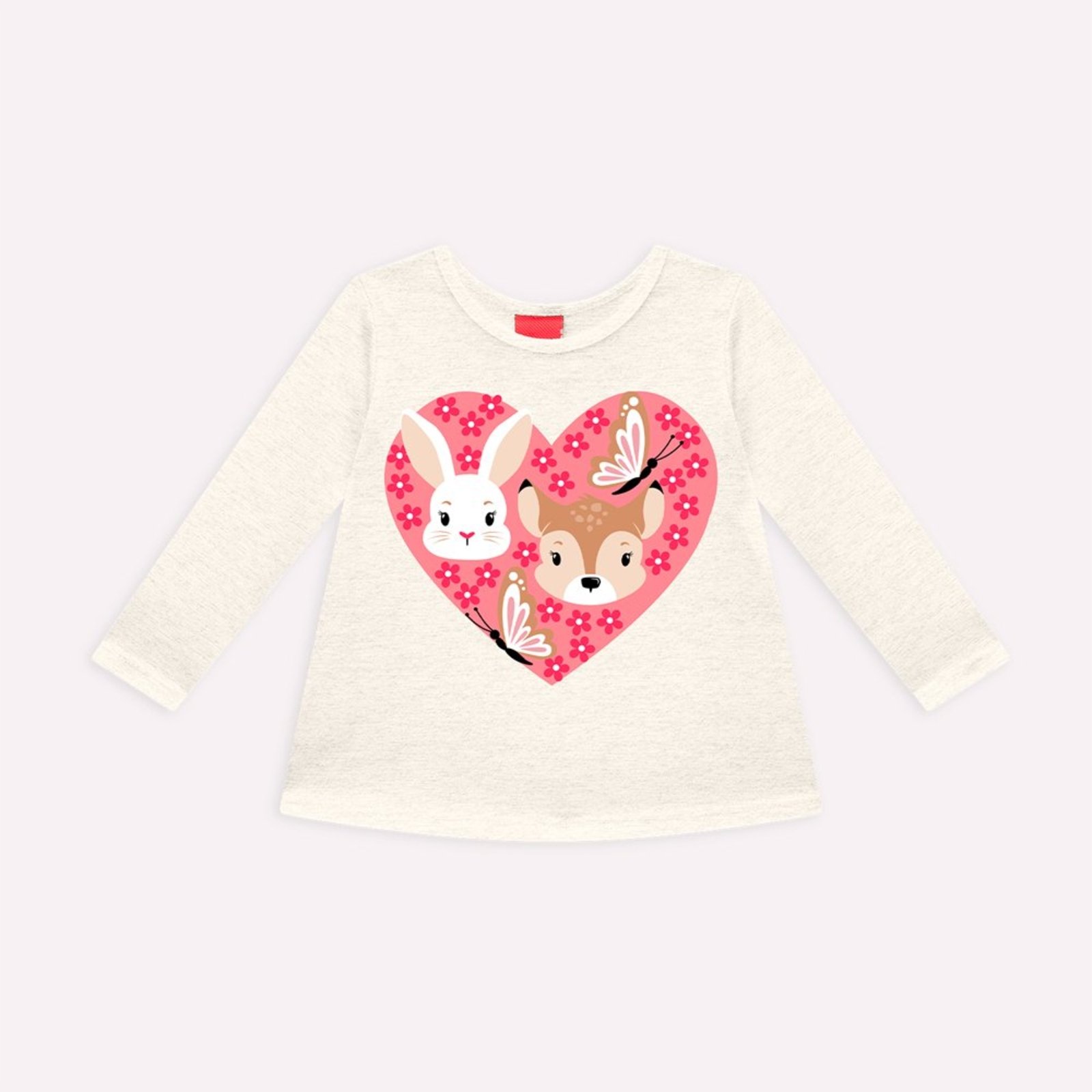 Infantil - Blusa Menina Bichinhos Kyly