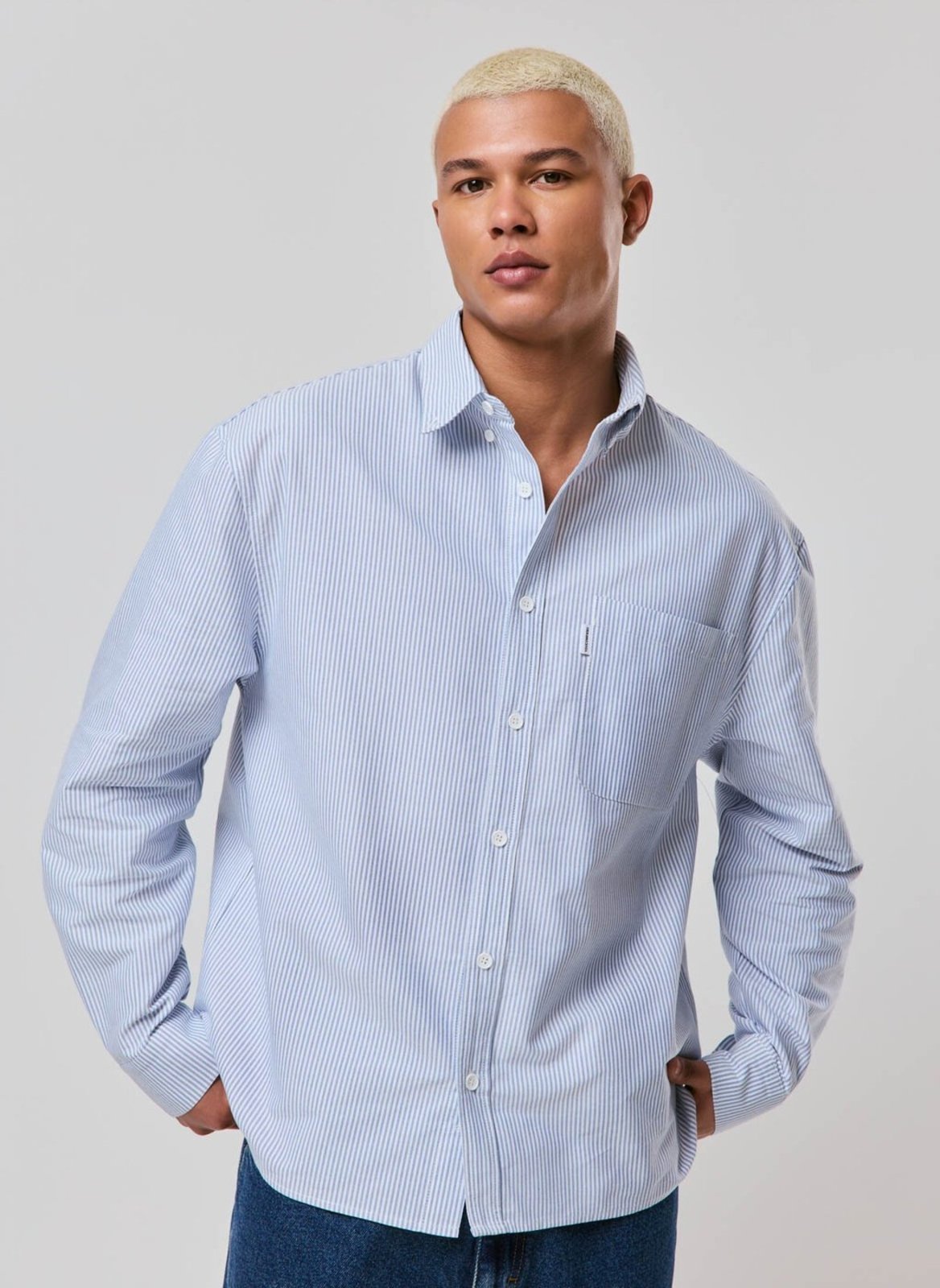 Camisa Box Alfaiataria Listrada