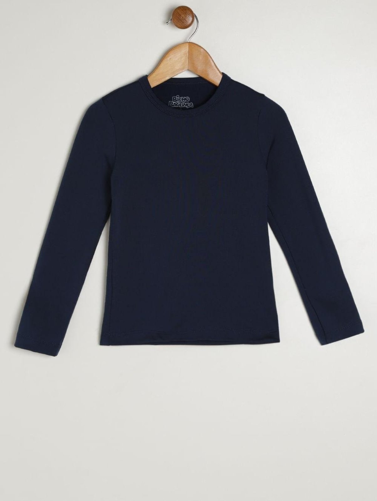 Infantil - Camiseta Térmica Para Menina - MARINHO