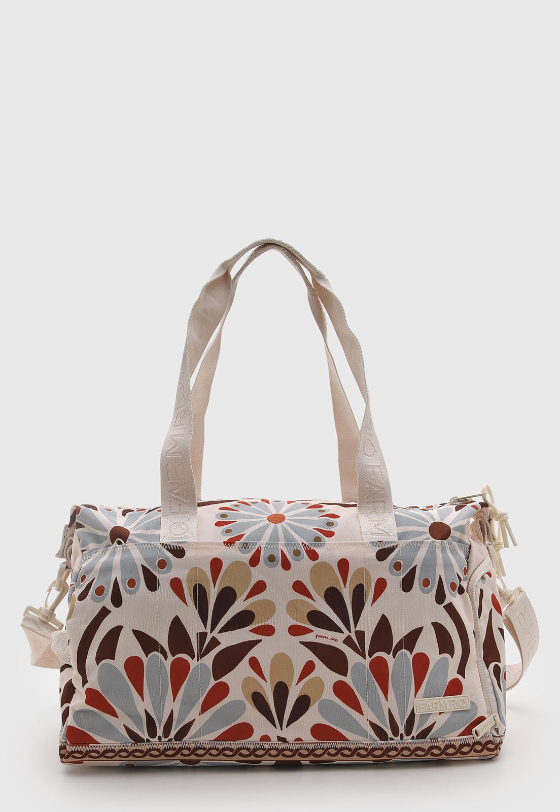Bolsa FARM Viva Florejo Off-White