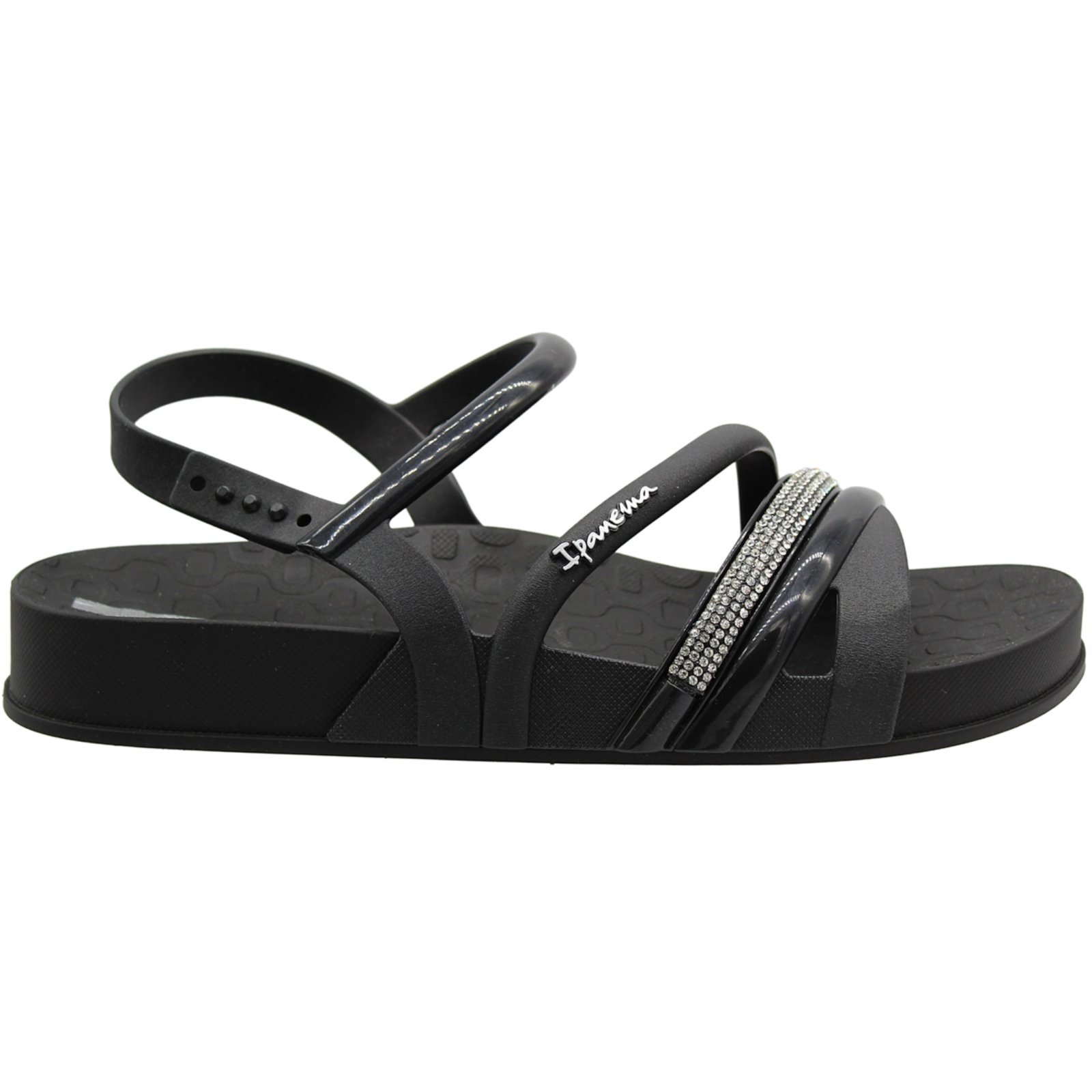 Sandália Flatform Ipanema Fiesta Tiras Strass Feminino