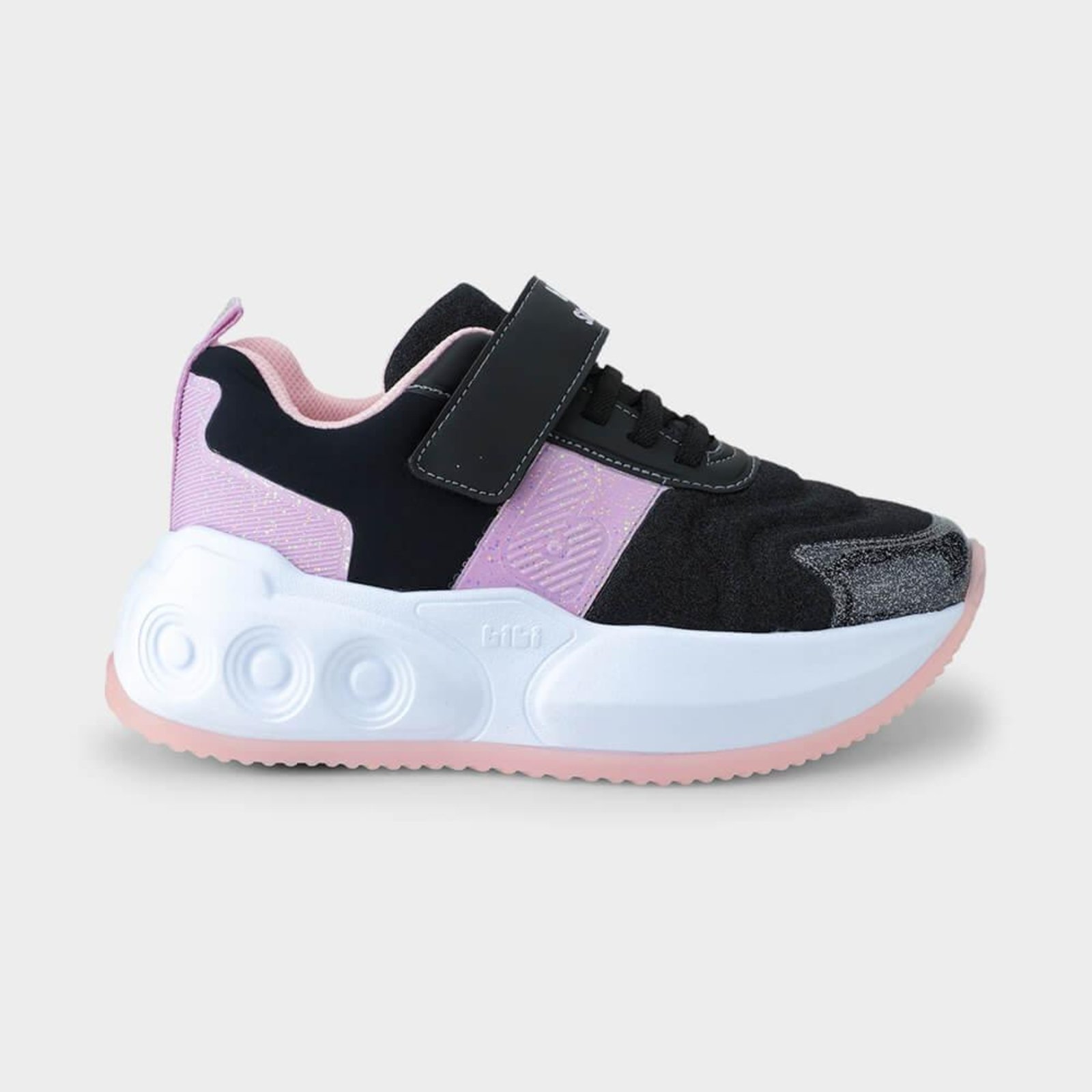 Infantil – Tênis de Rodinhas Bibi Skatenis Preto com Lilás 30