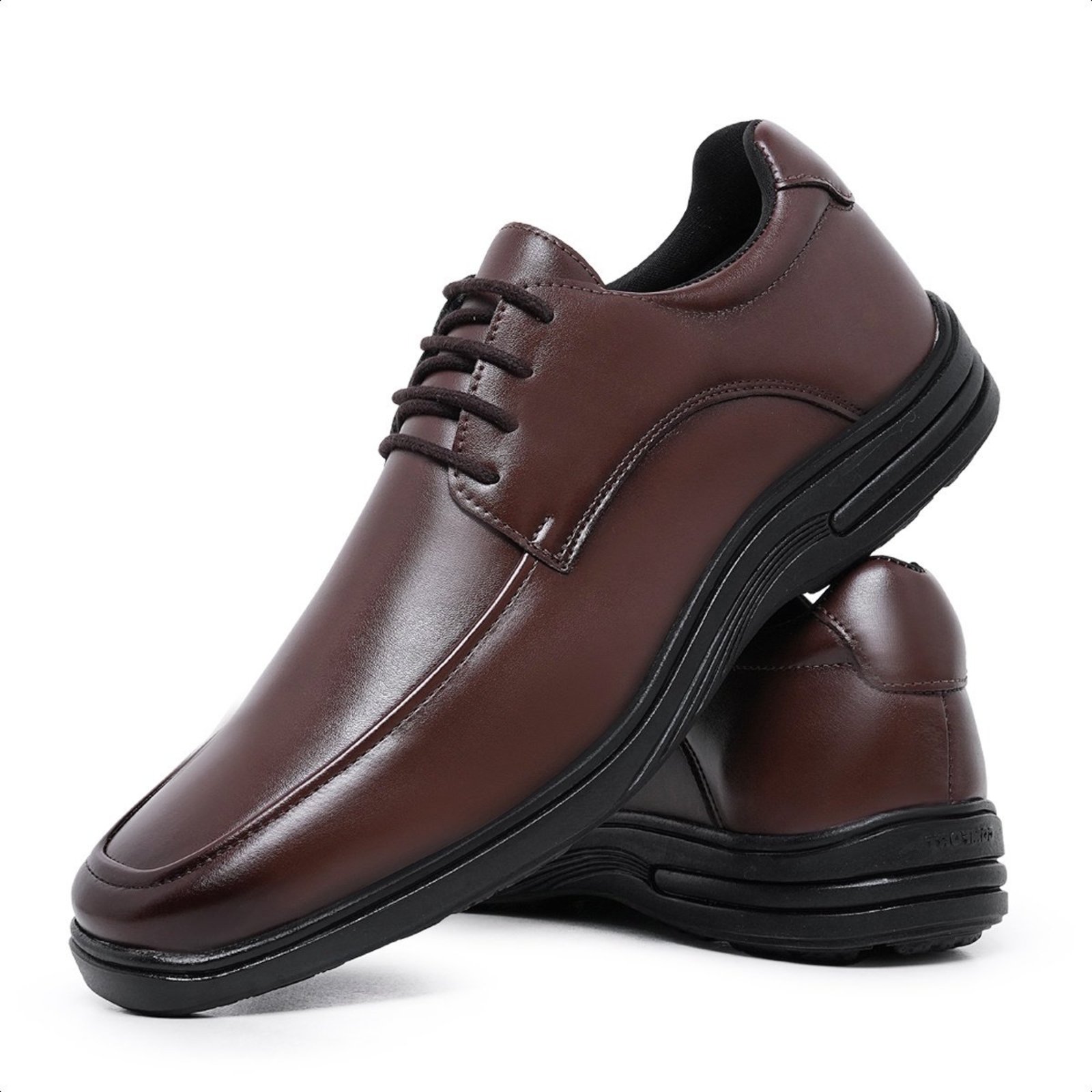 Sapato Masculino Social Confortável Marrom