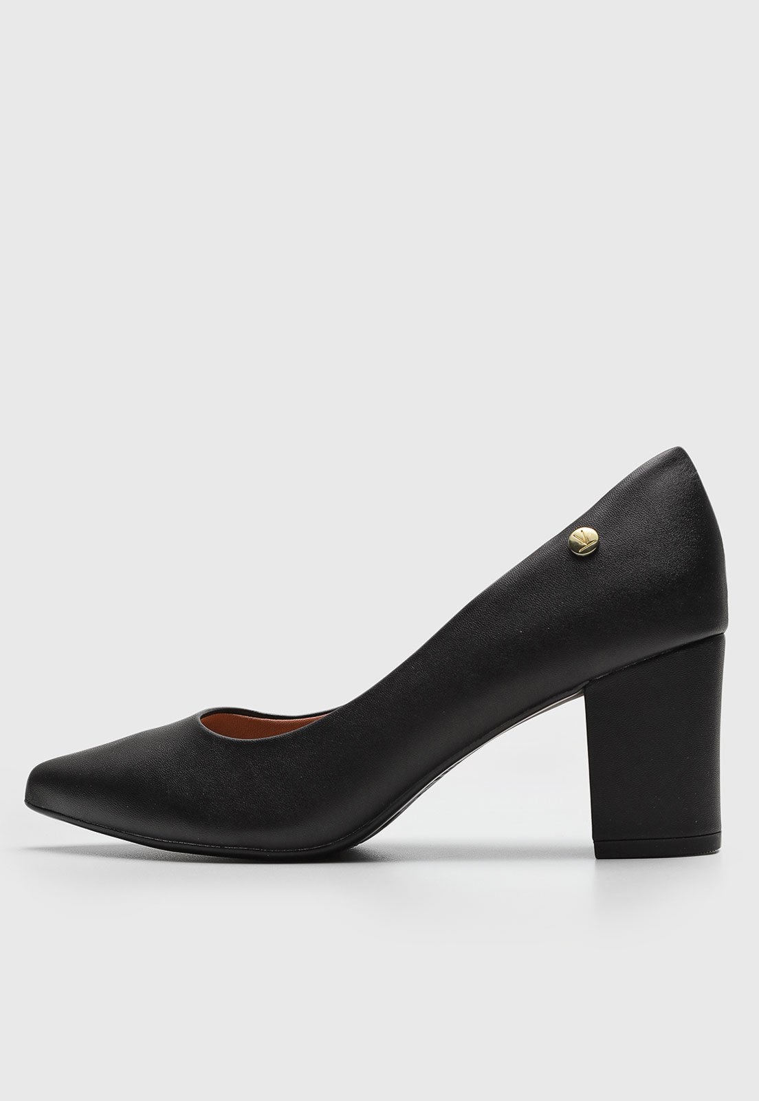 Scarpin Vizzano Liso Preto