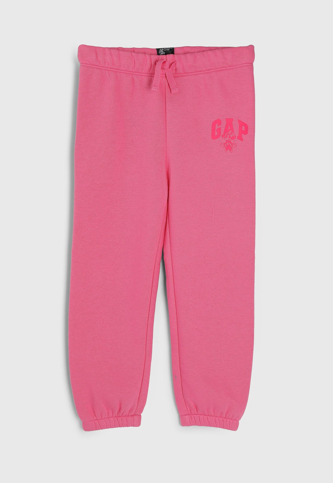 Vista 2 Calça GAP Logo Barra Ajustada rosa GAP rosa