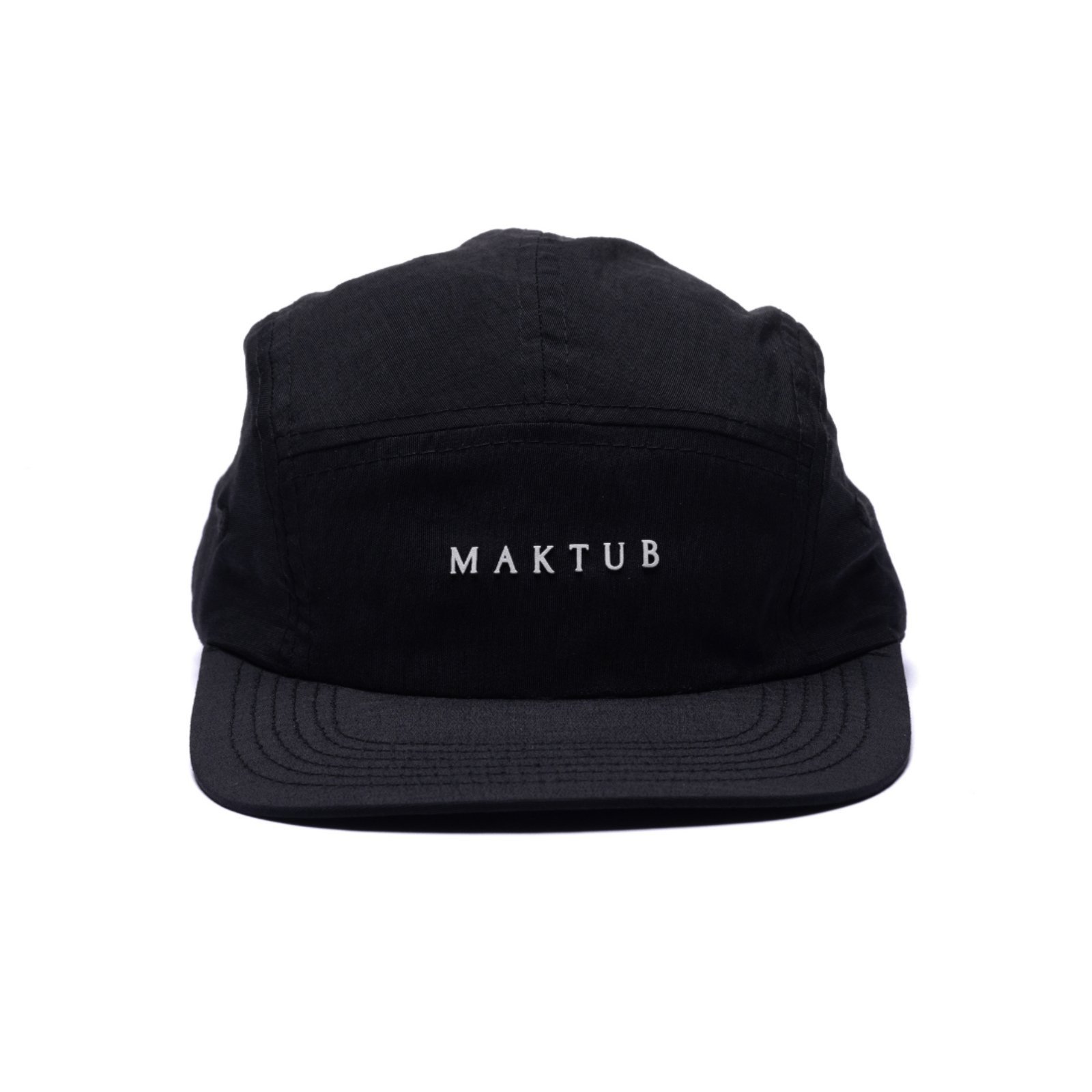 Vista 2 Boné Maktub Aba Reta Five Panel Strapback com UVA MAKTUB STYLE preto MAKTUB STYLE preto