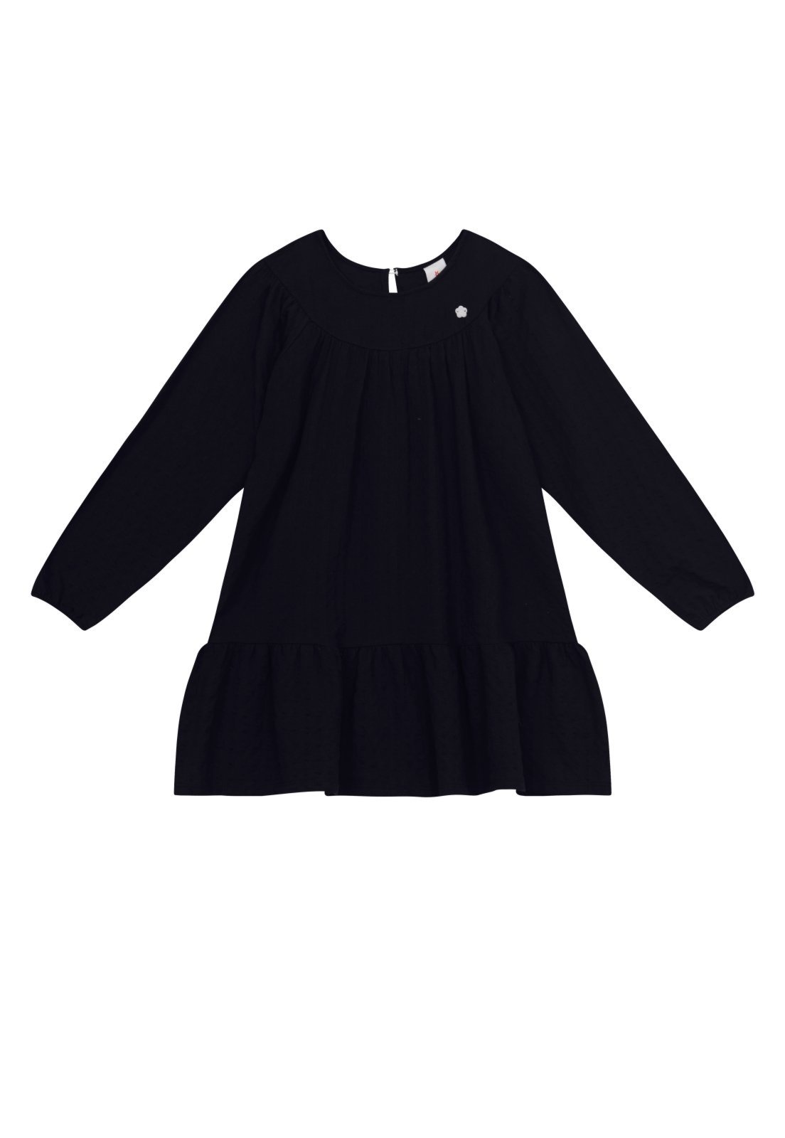 Infantil - Vestido menina com textura Brandili