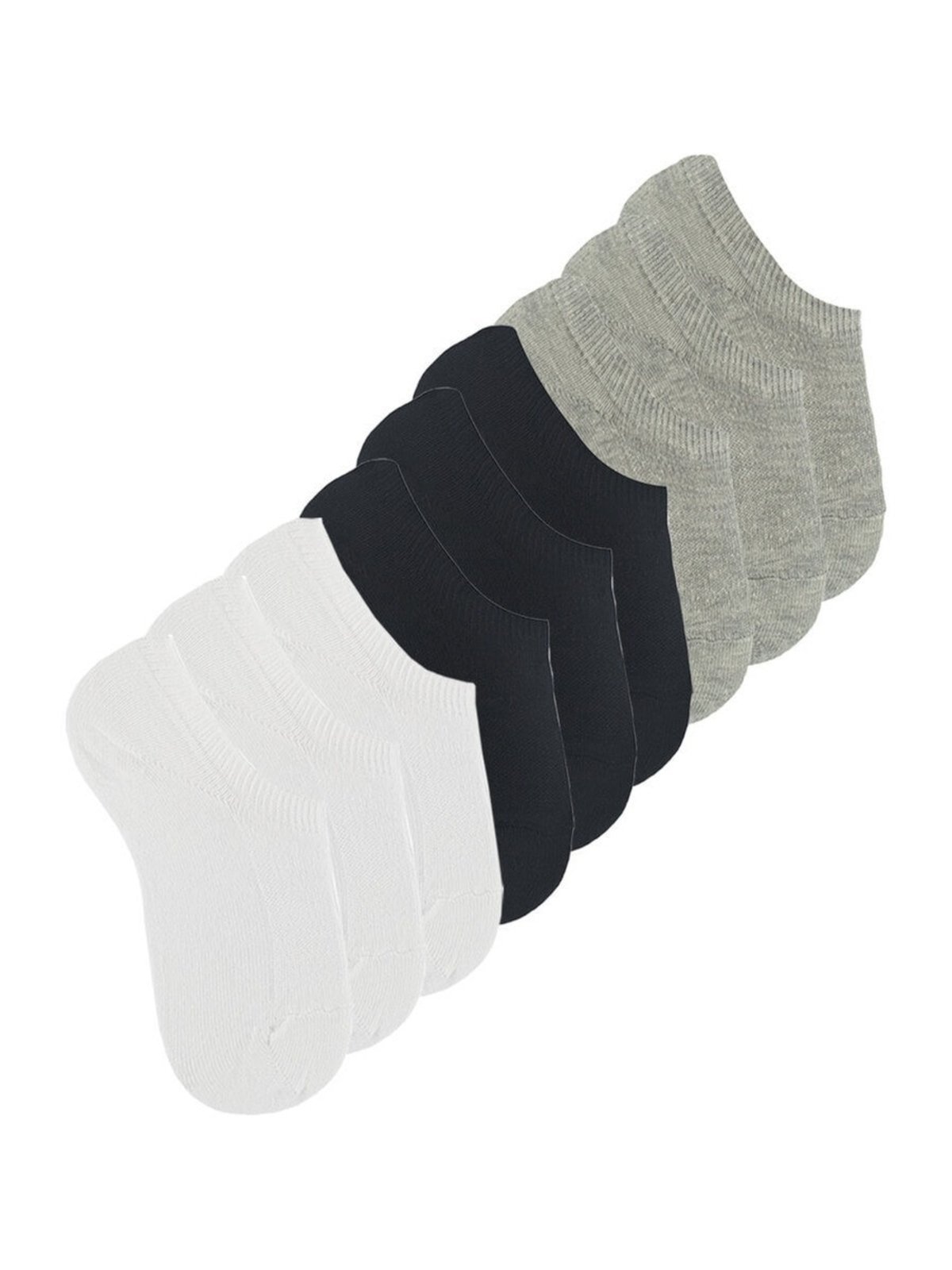 Kit 9 Pares de Meias Invisível Trifil 5442 Preto