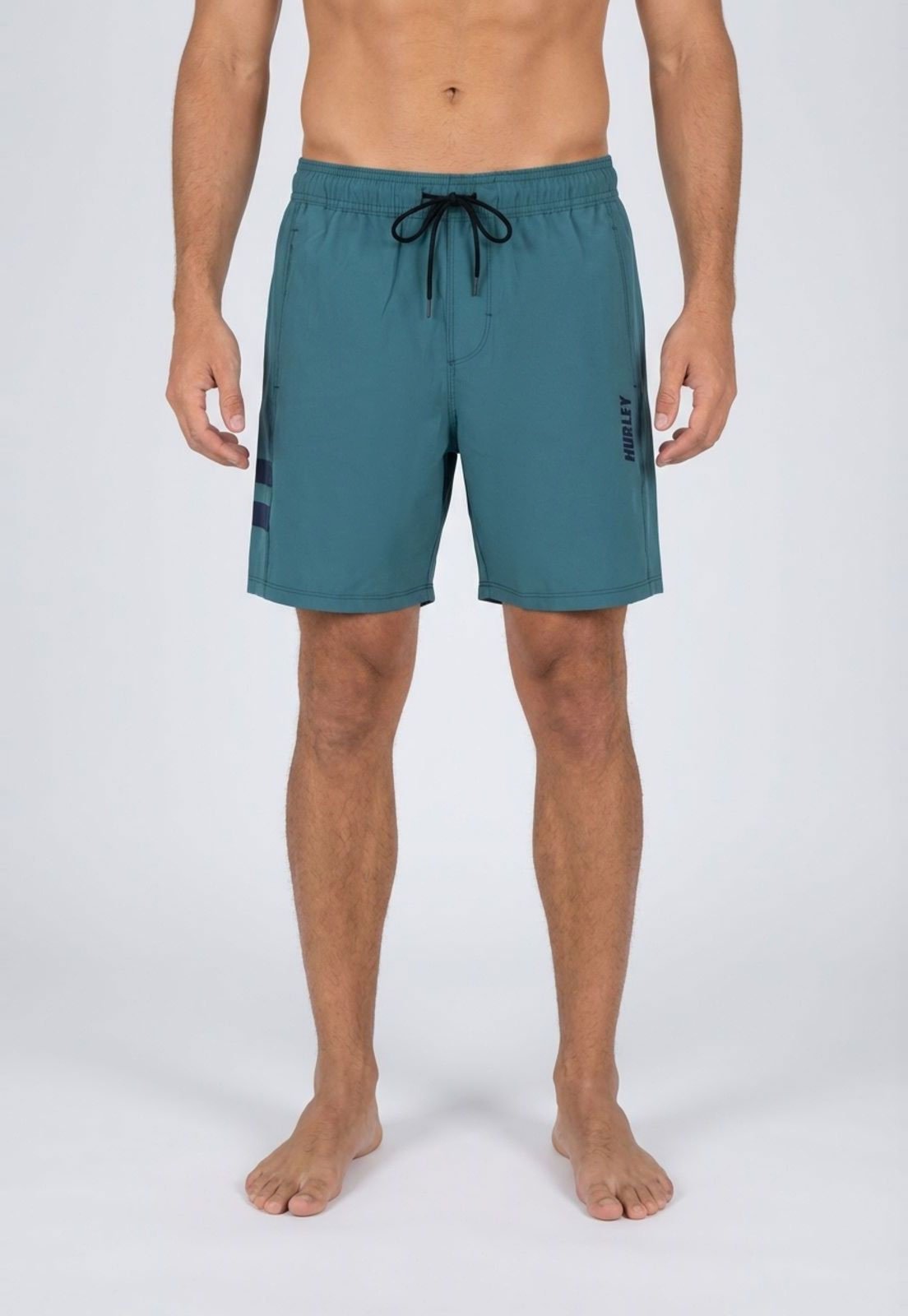 Bermuda Masculina Hurley Elástico Block Azul
