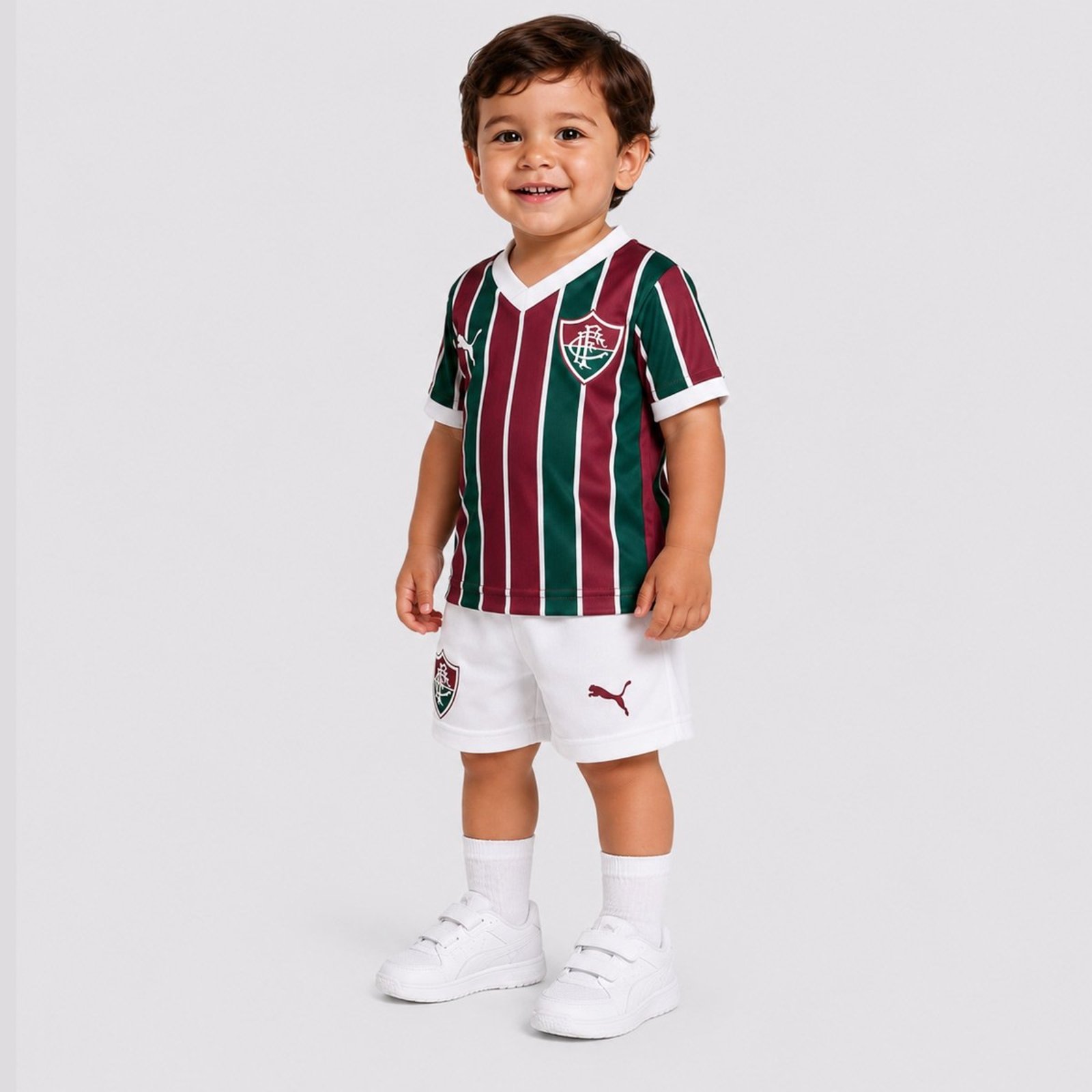 Kit Puma Fluminense I 2026 Torcedor