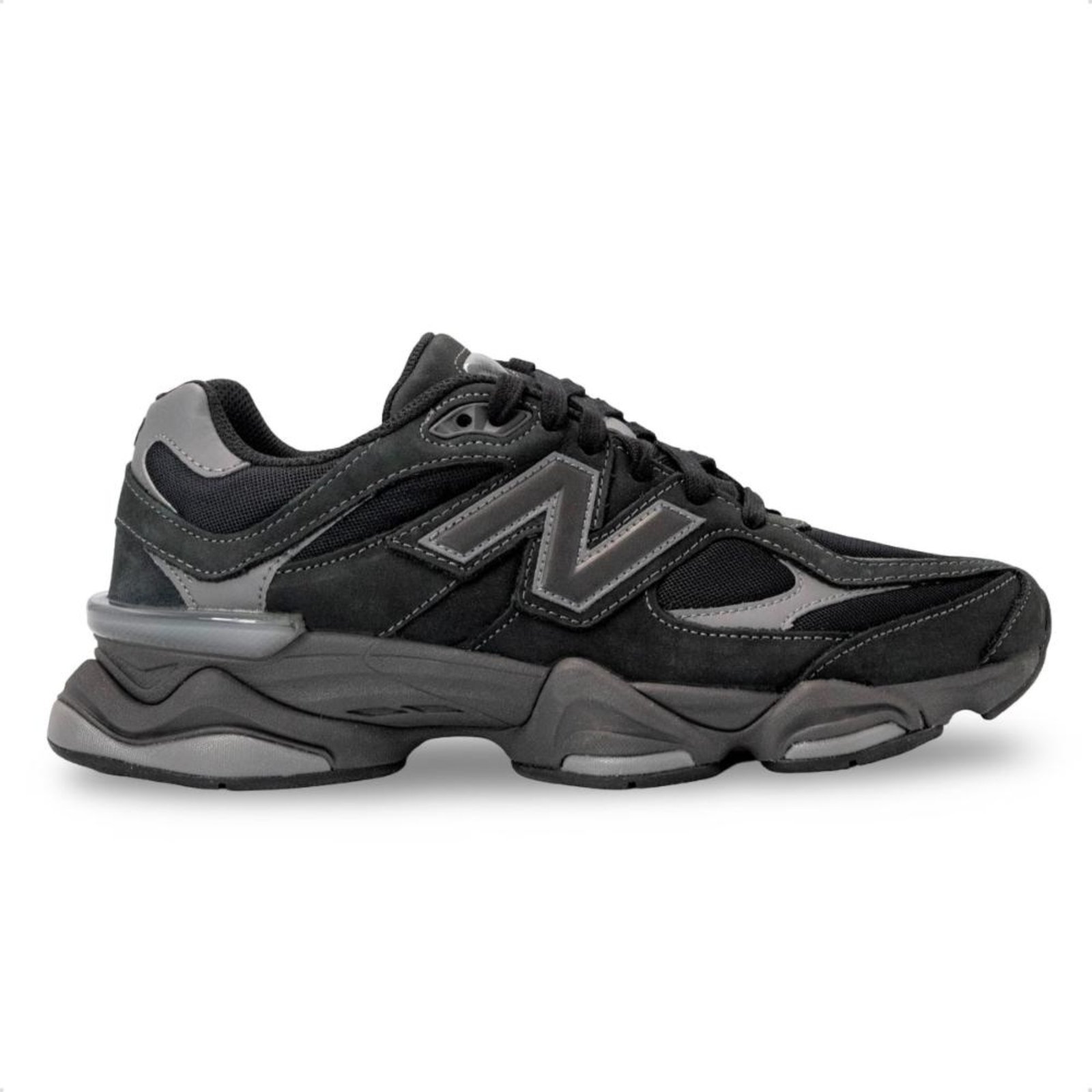 Vista 2 Tênis New Balance Unissex Casual 9060 preto New Balance preto