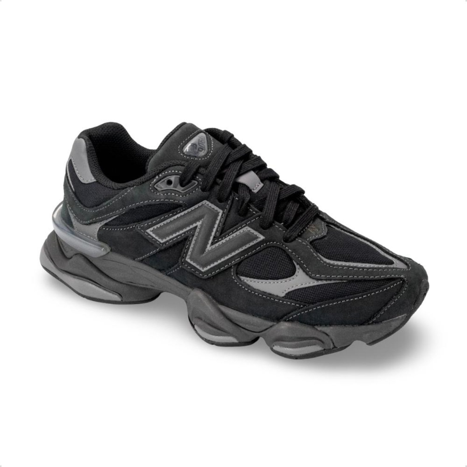 Vista 3 Tênis New Balance Unissex Casual 9060 preto New Balance preto