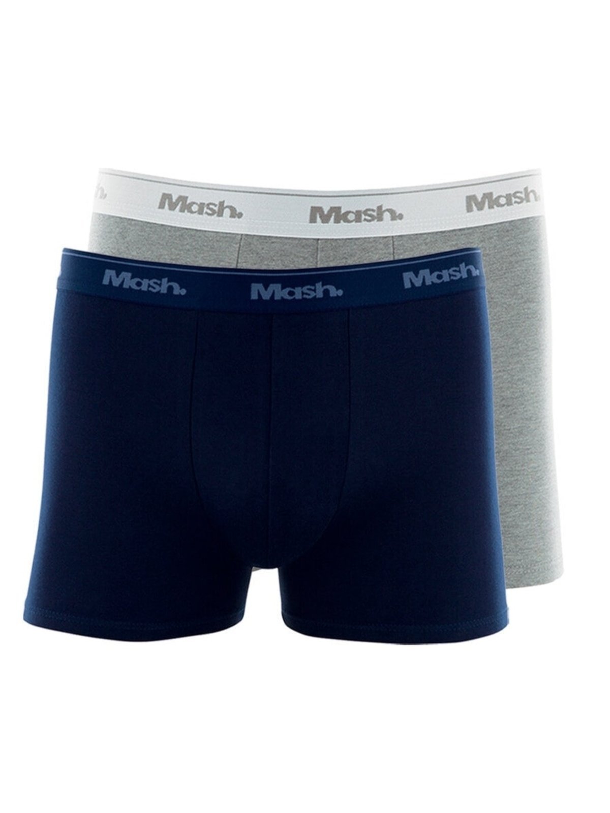 Kit com 2 Cuecas Boxer Mash 170.26 Azul Marinho