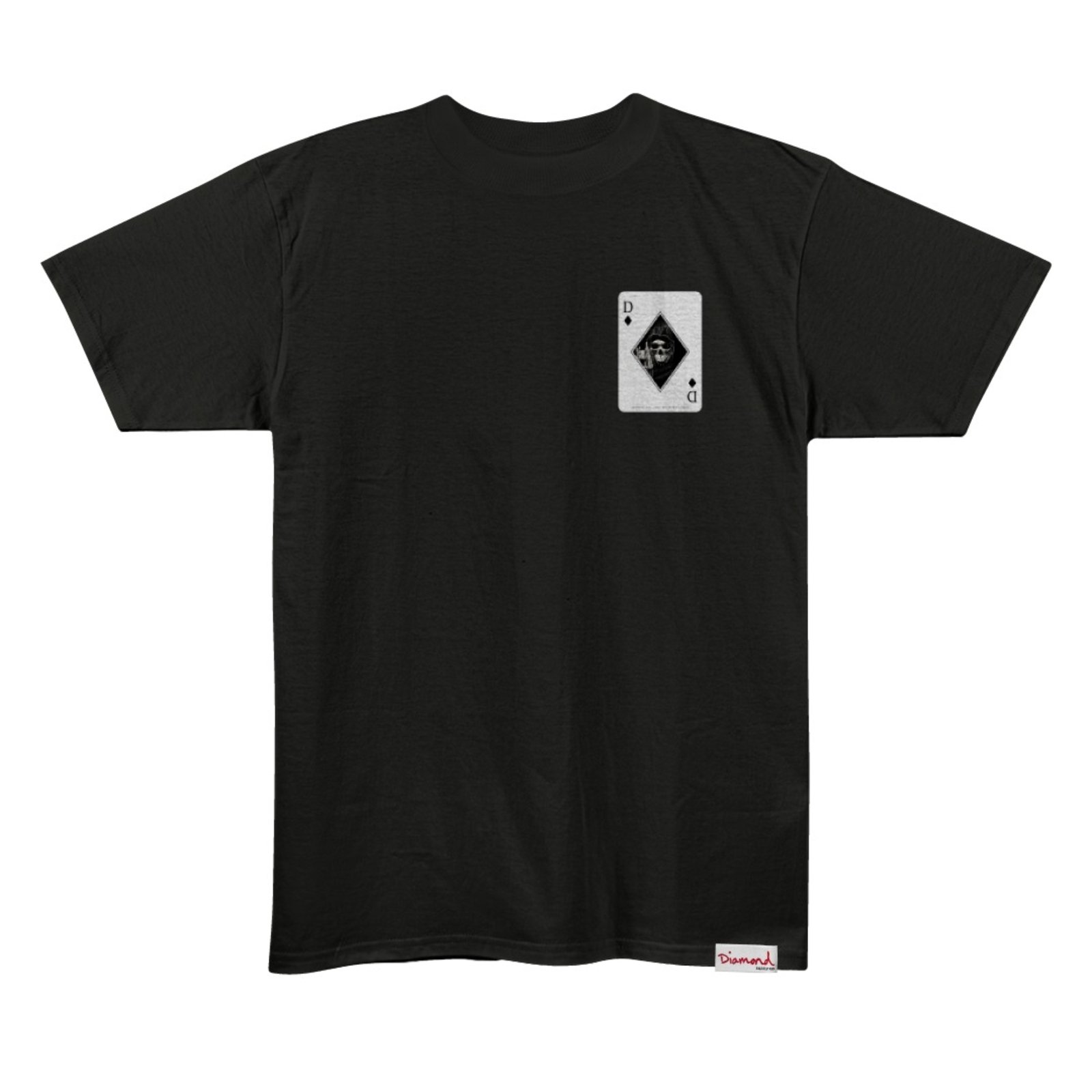 Vista 2 Camiseta Diamond Players Tee - BLACK preto black Diamond preto black