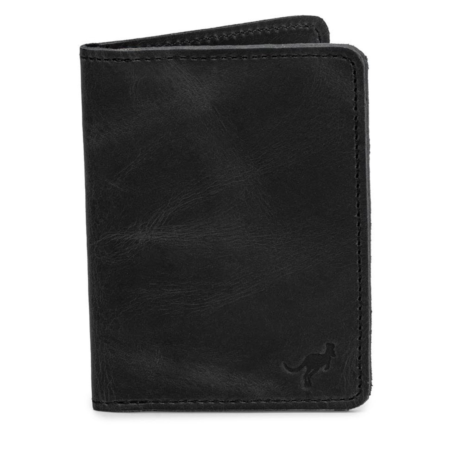 Porta Cartão Mini Carteira Em Couro Legítimo Barato ello griff Preto