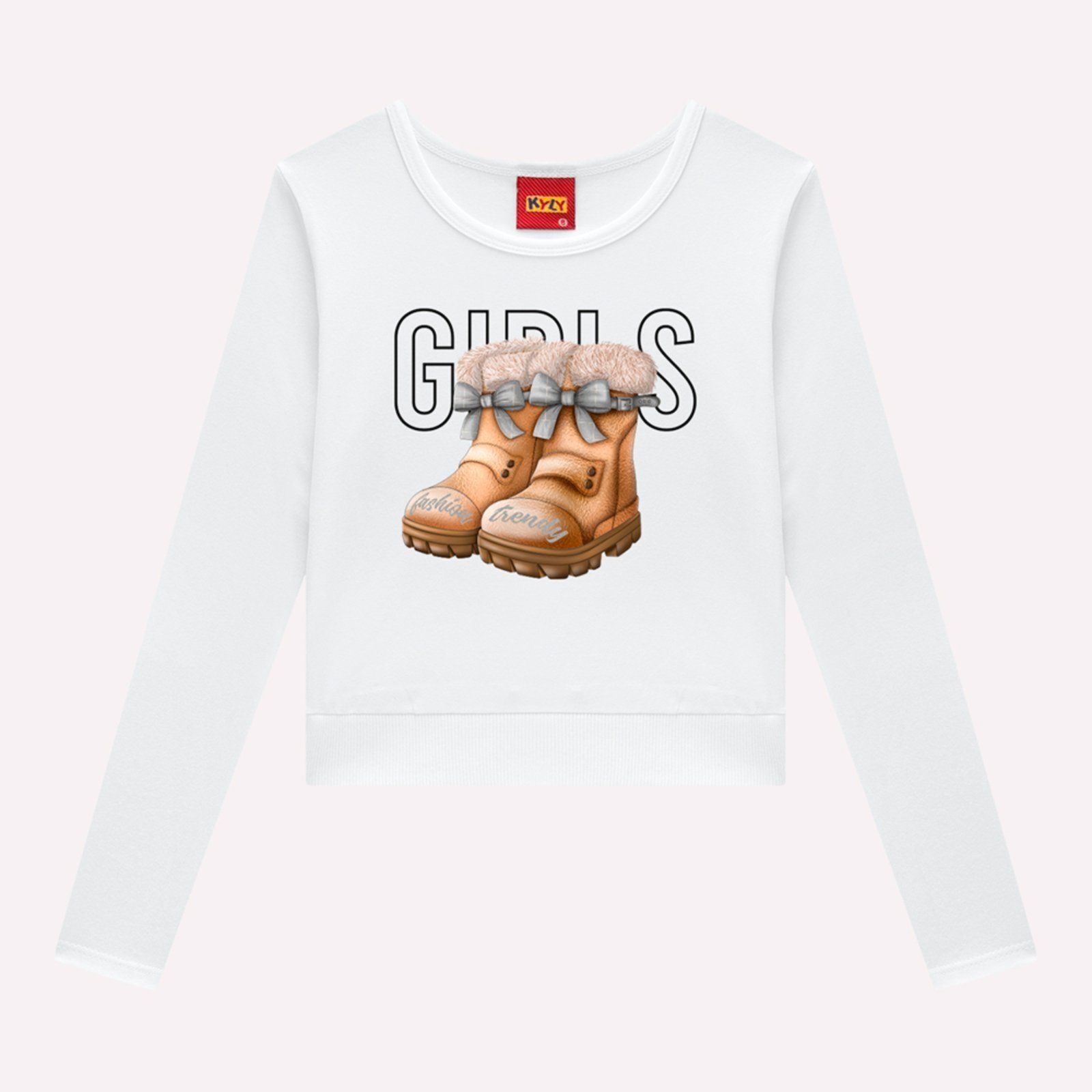 Infantil - Blusa Menina em Cotton Kyly
