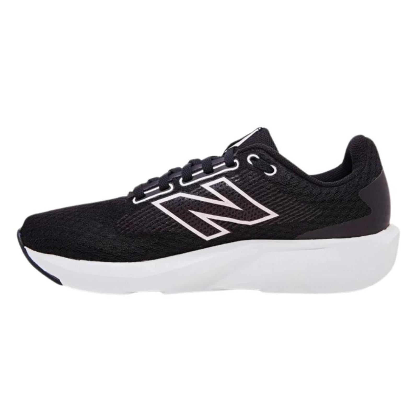 Vista 3 Tênis New Balance 413 V3 Masculino branco preto New Balance preto