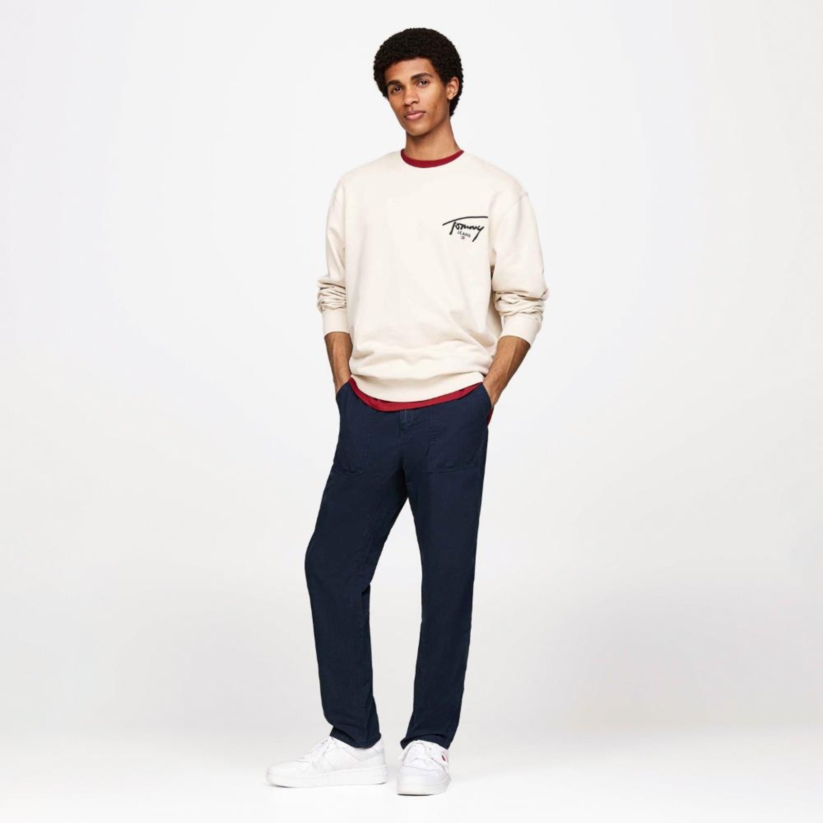 Calça Chino Canvas Tommy Jeans – 40