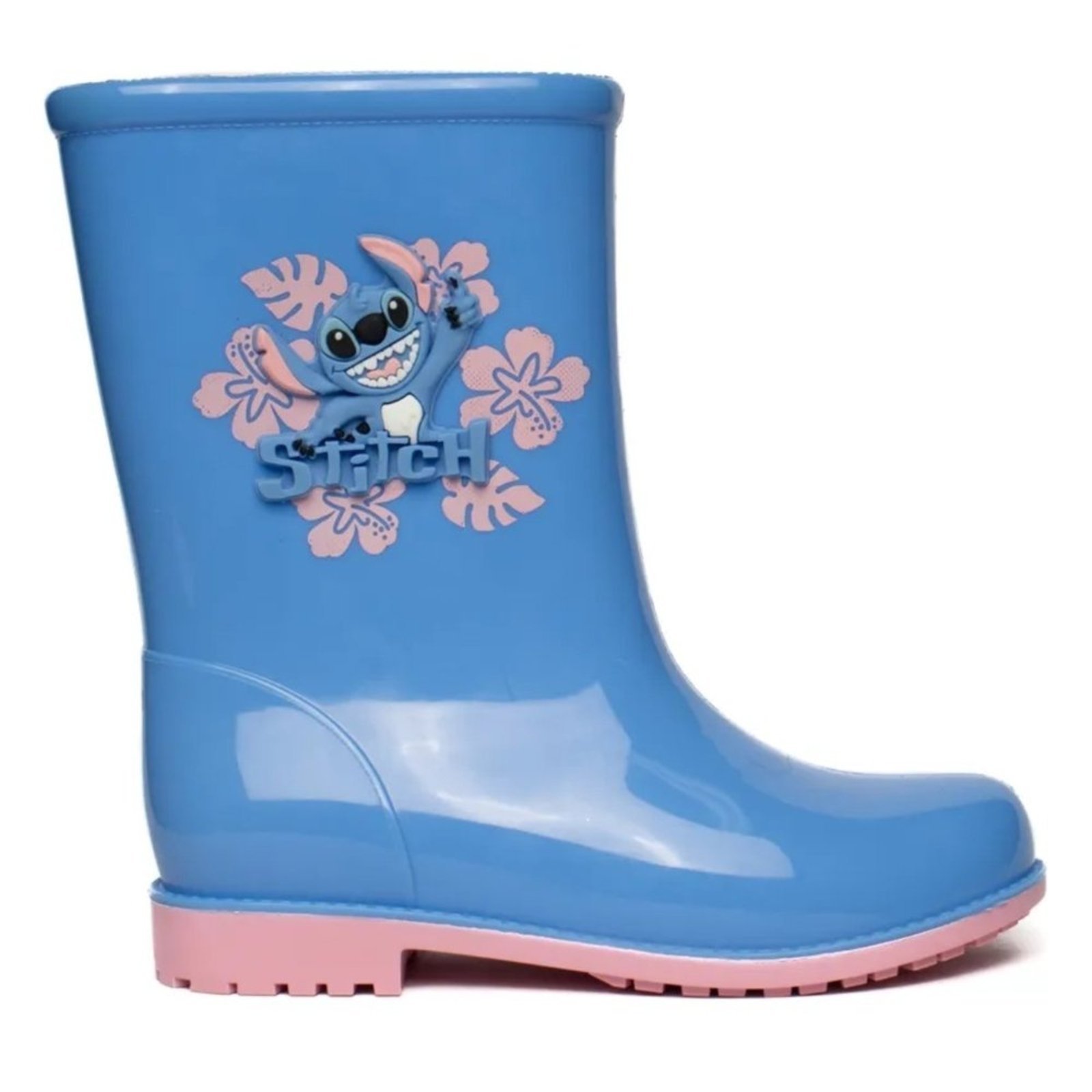 Infantil – GALOCHA GRENDENE STITCH COLORFUL 23325 Grendene Azul
