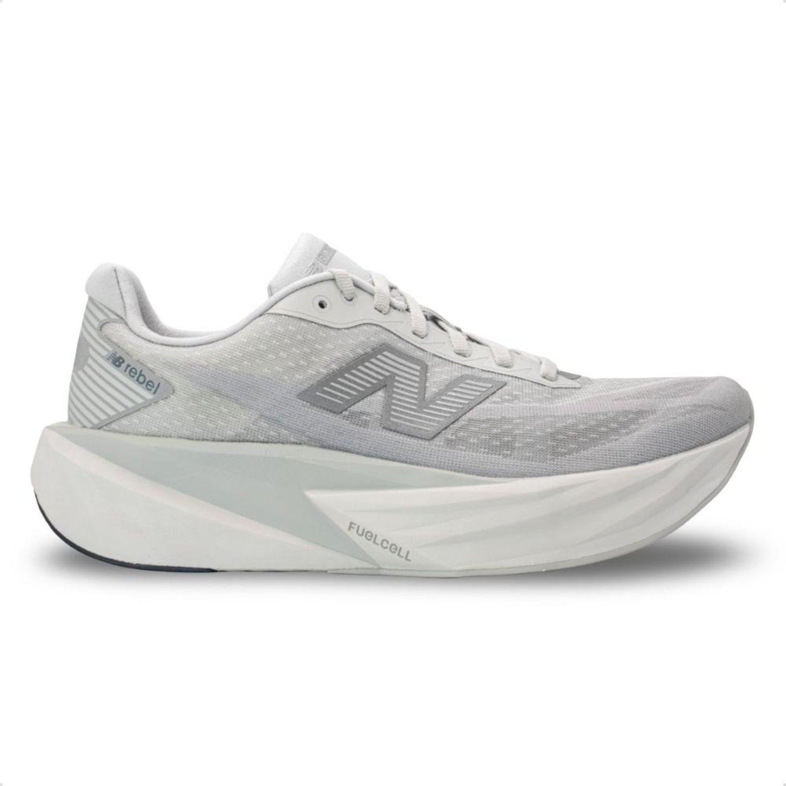Tênis New Balance Feminino Fuelcell Rebel V5 Corrida Cinza