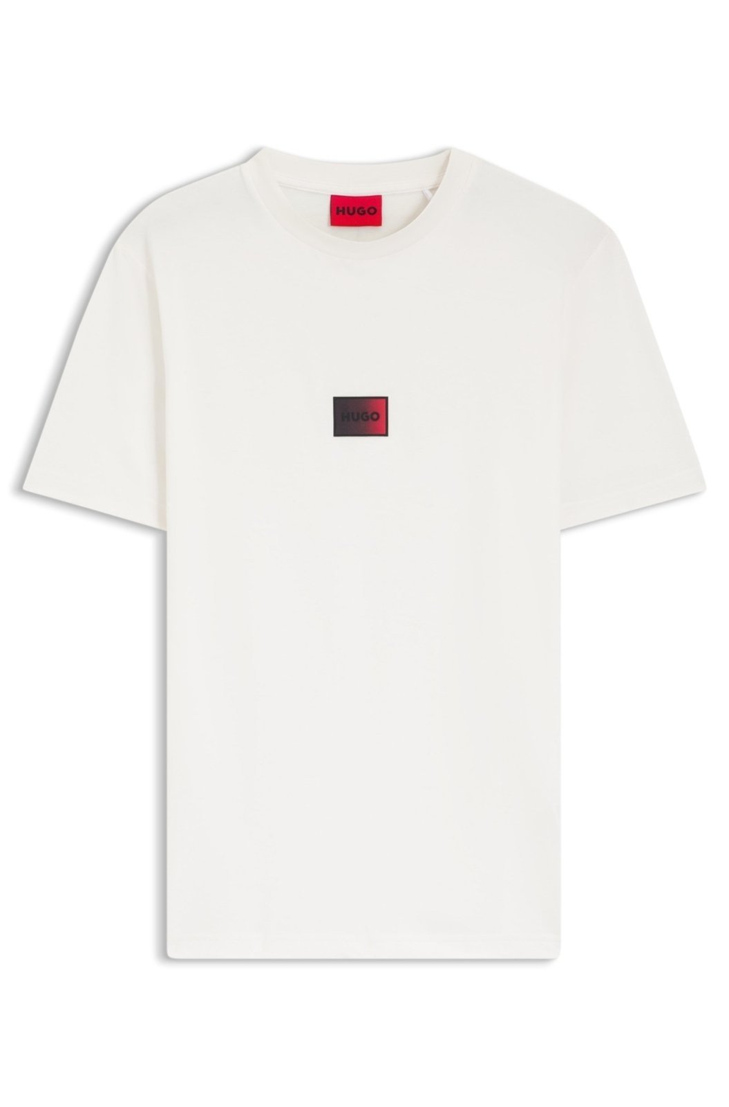 Camiseta Em Jersey De Algodão Com Logo