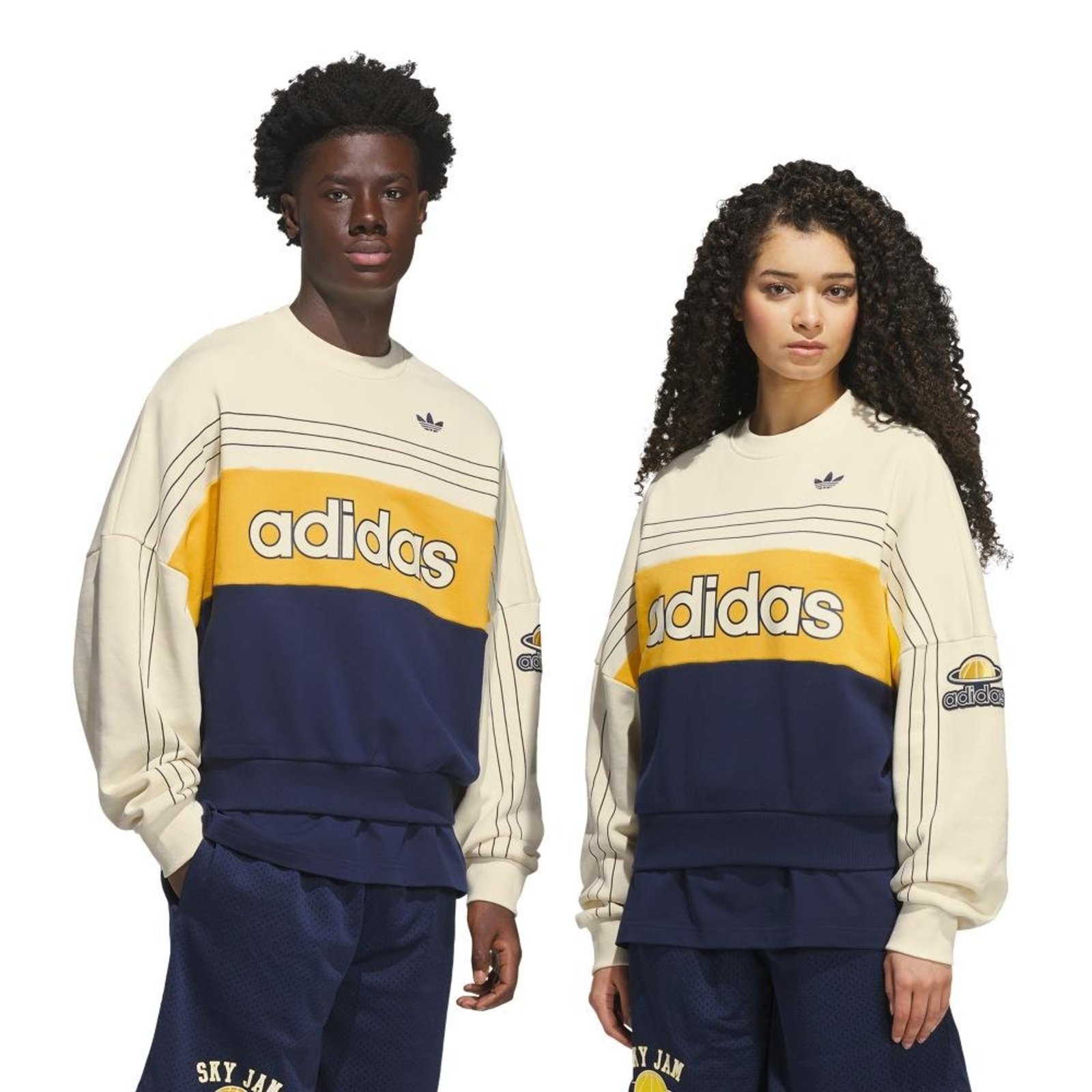 MOLETOM GOLA REDONDA ORIGINALS adidas Originals Branco