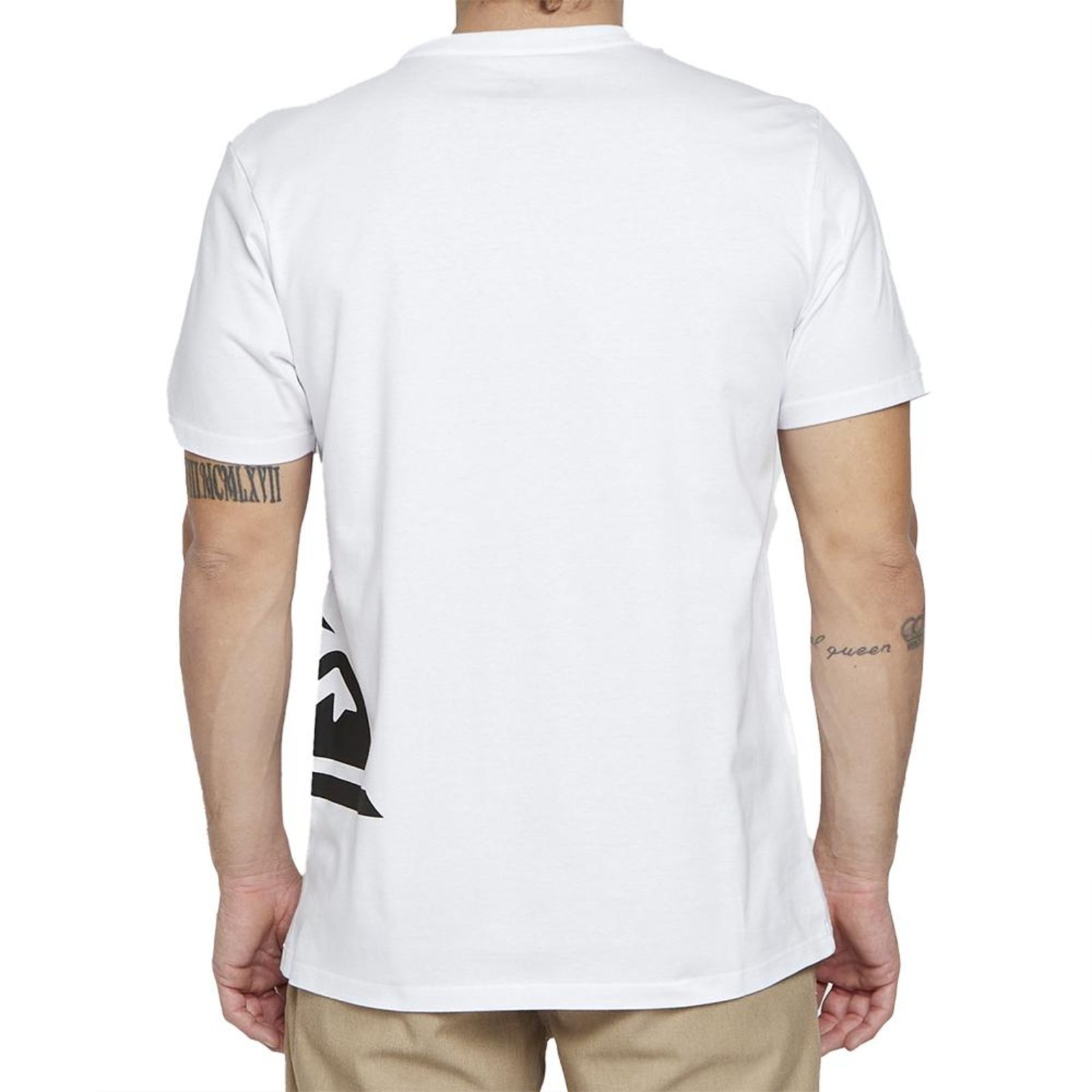 Camiseta Quiksilver Side Logo SM25 Masculina Branco