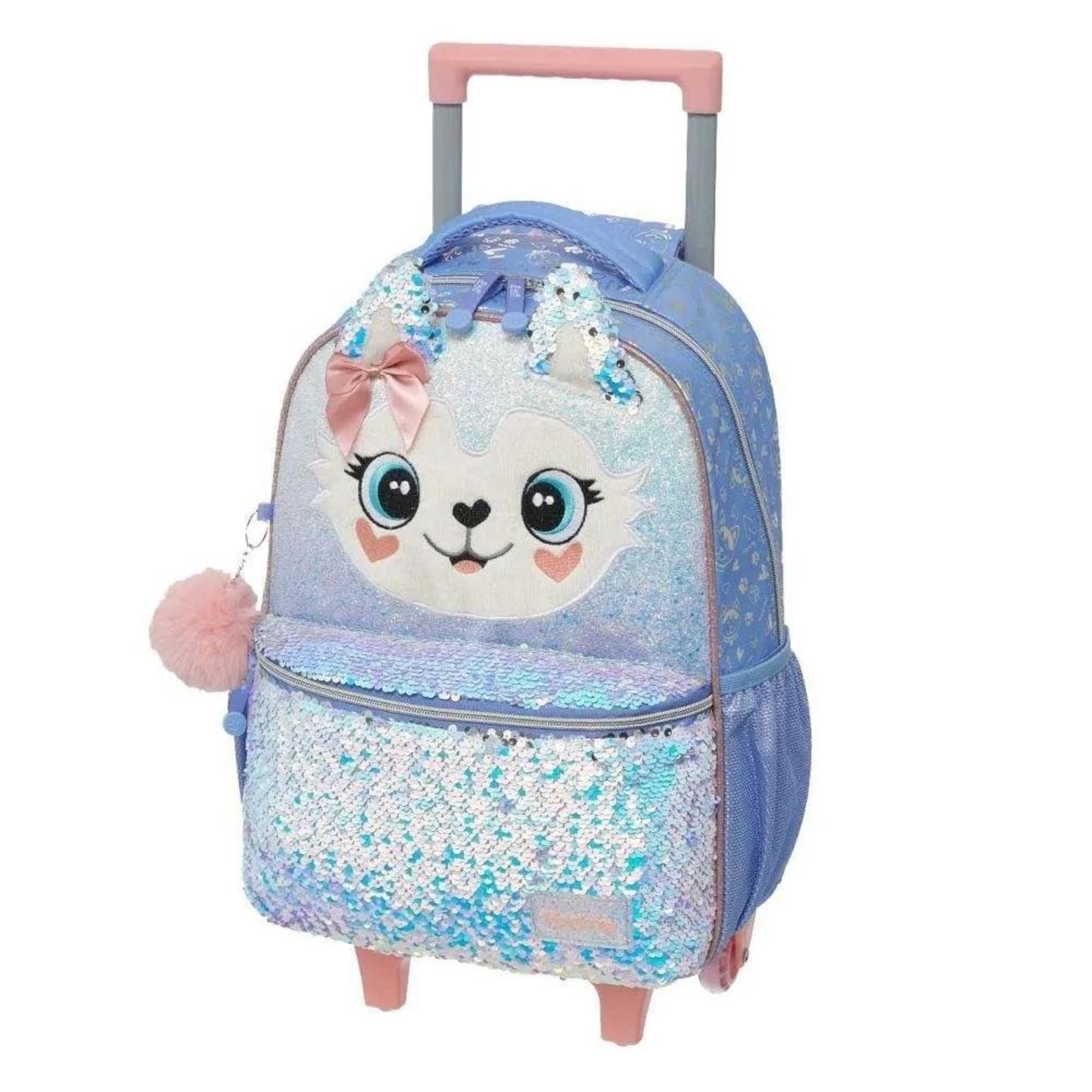 Infantil - Mochila Pacific com Carrinho Pack Me Husky Lilás