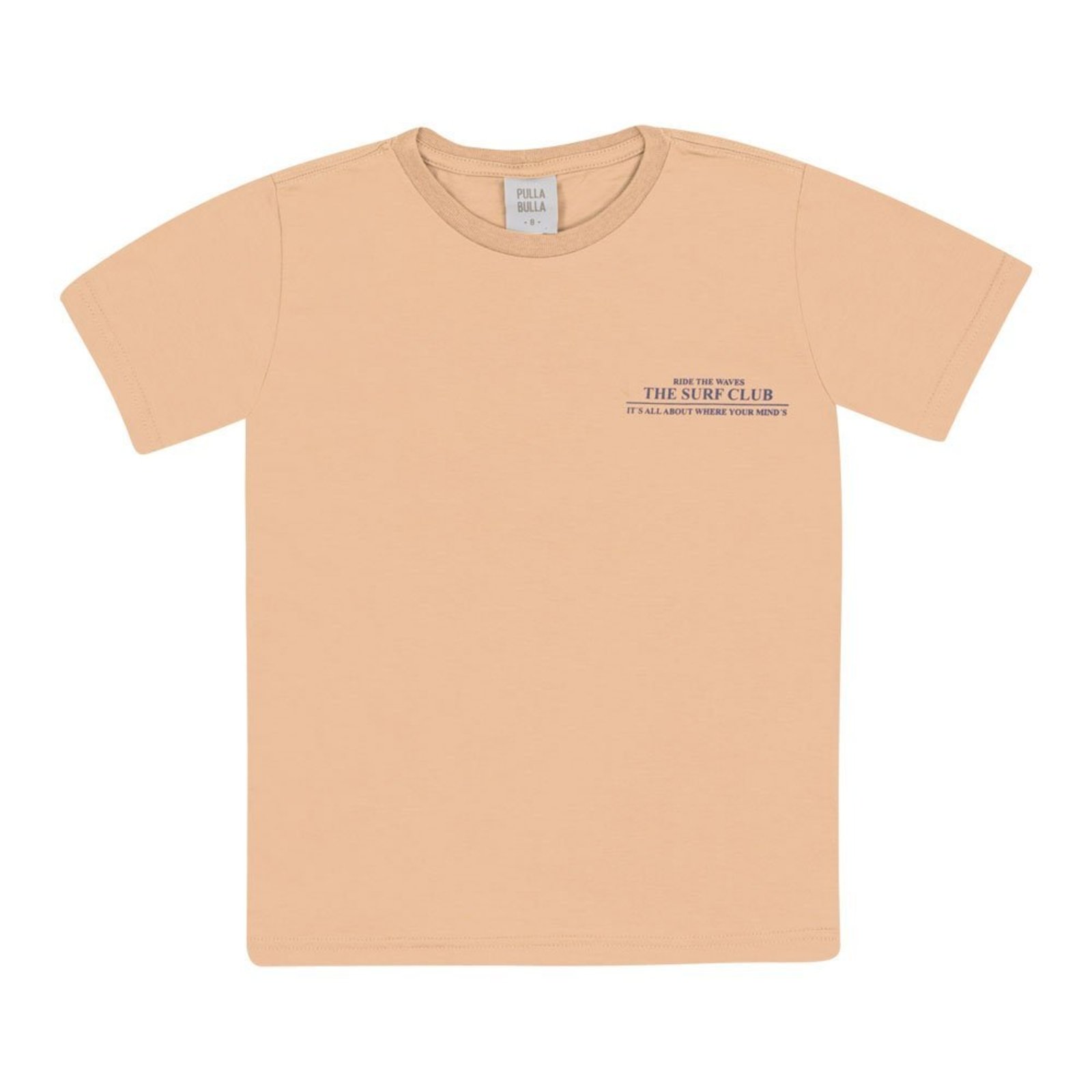 Infantil - Camiseta Laranja Pulla Bulla Menino - 53458-1292